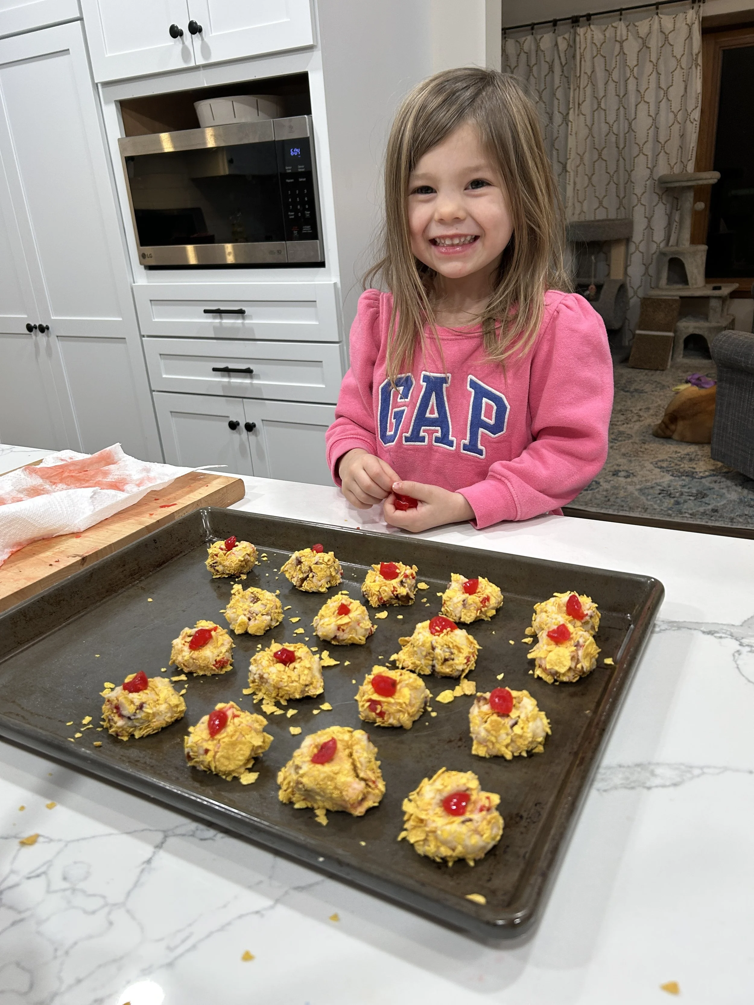 Laura’s Favorite Cookie Recipe - Cherry Winks!