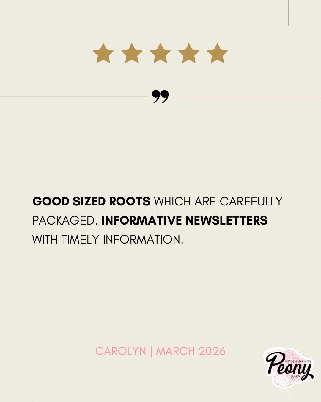 Thank you for the wonderful reviews, social and others from across the country! 😍

Your support is always so appreciated.