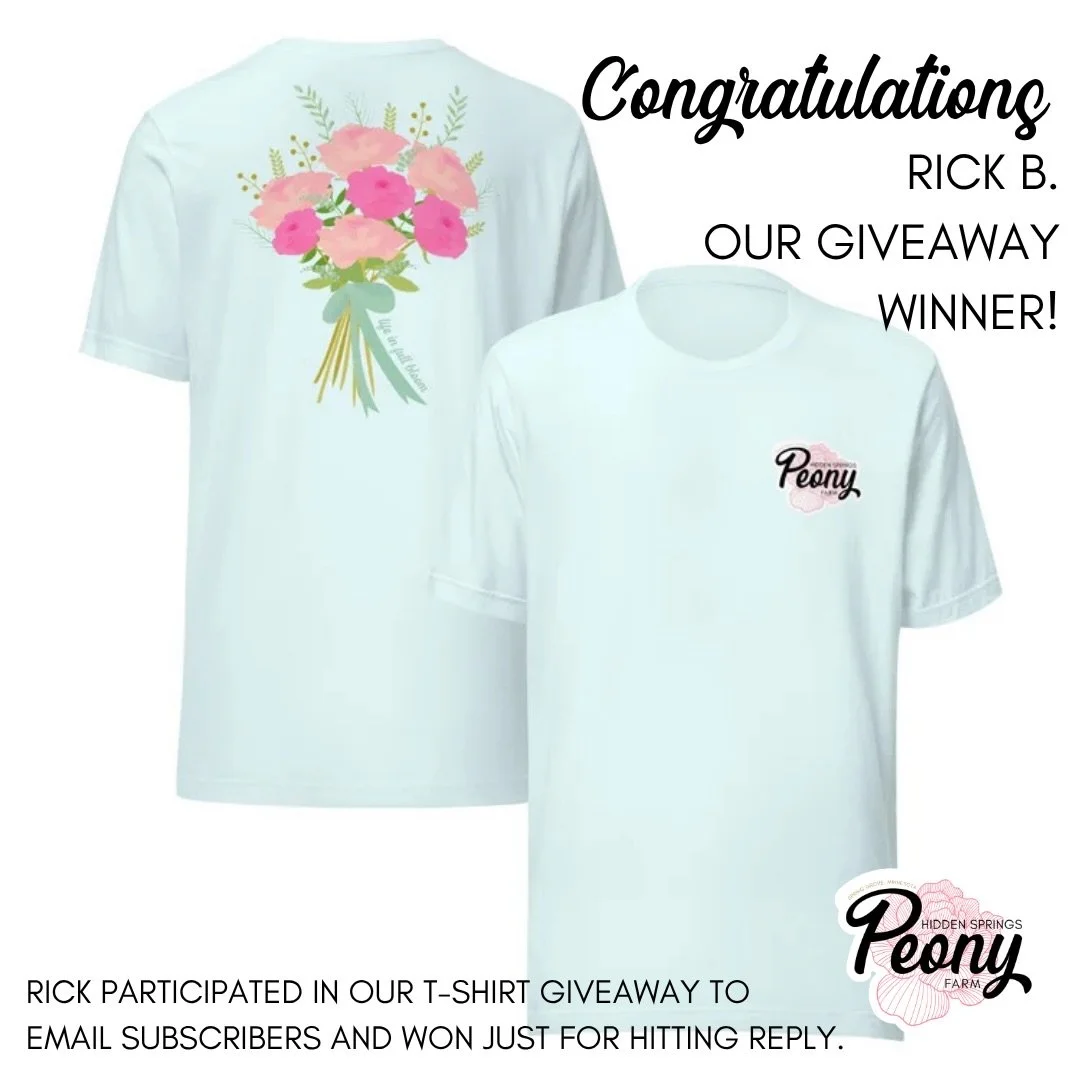 Congratulations, Rick!