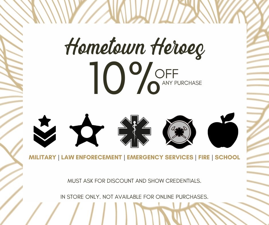 I&rsquo;m so excited to offer our Hometown Hero Discount this year on the farm as our small way of saying thank you!