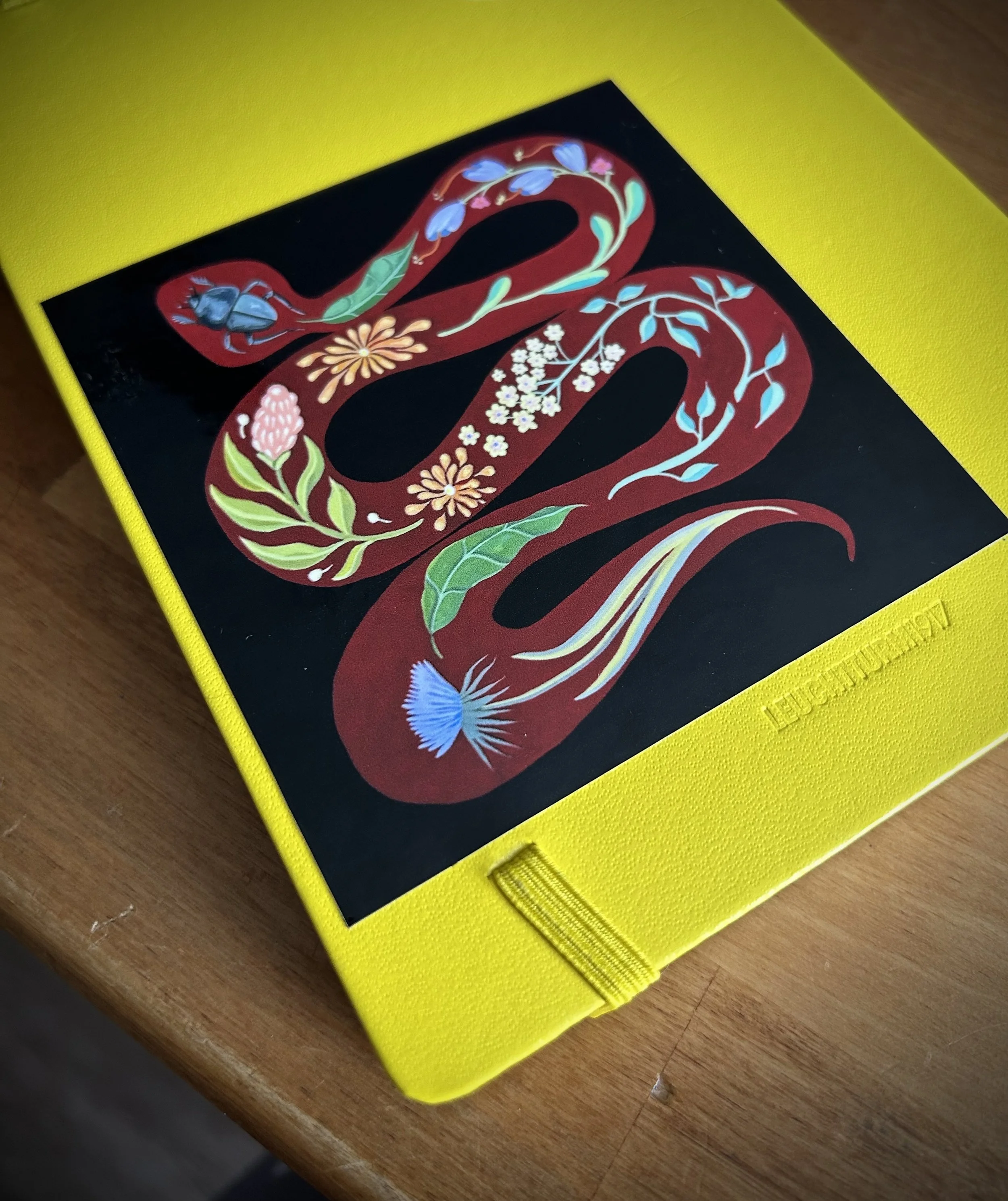 Black Floral Snake 4x4 2.jpg