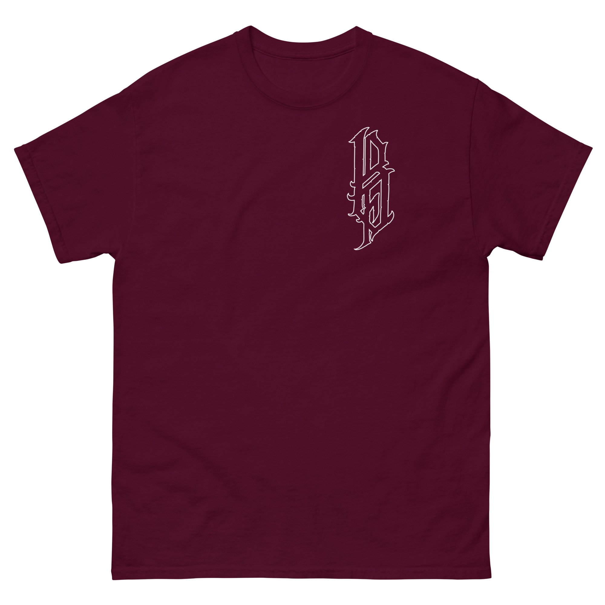 unisex-classic-tee-maroon-front-67034acf020ea.jpg