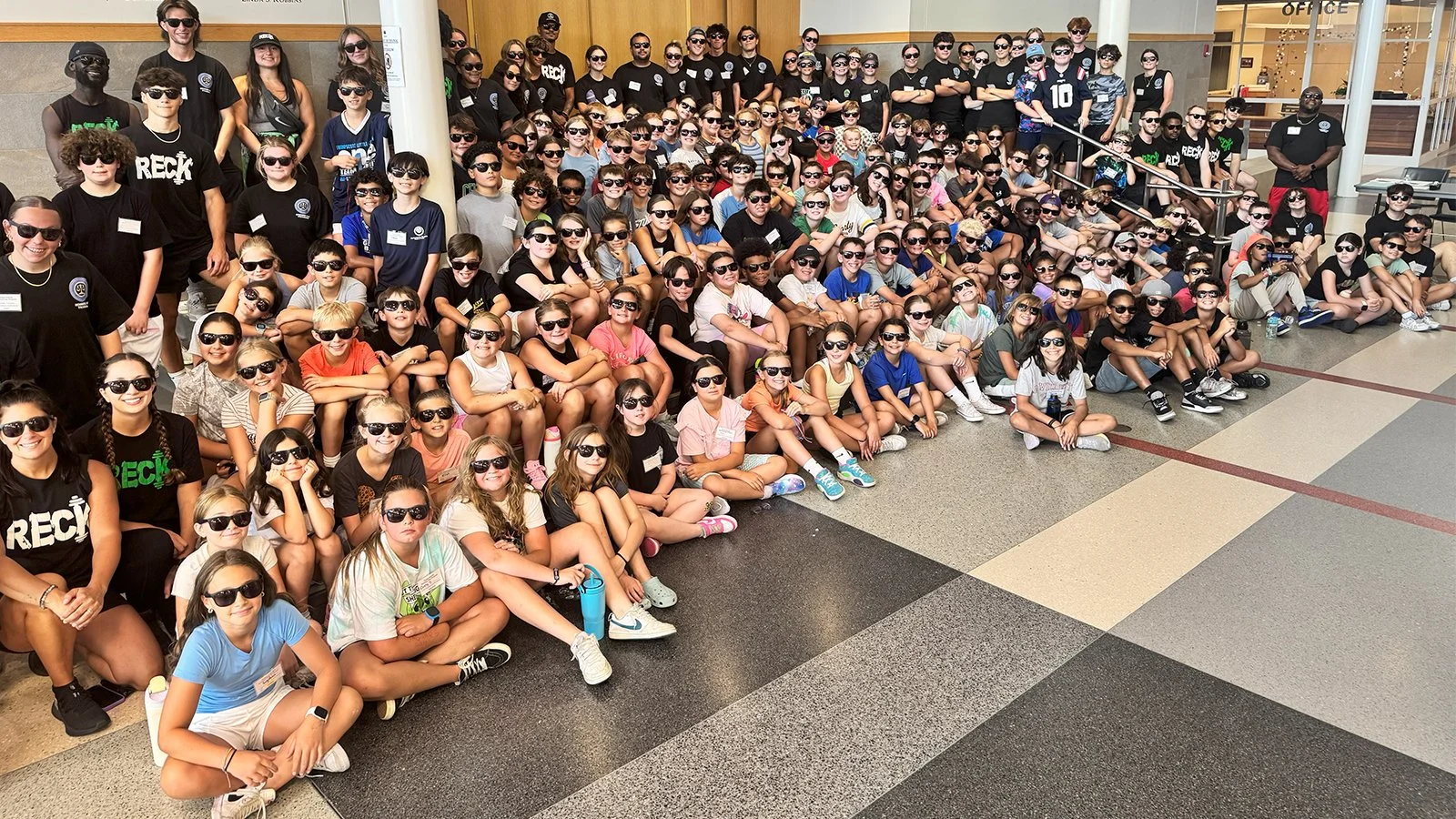 Essex County Summer Day Program students and counselors