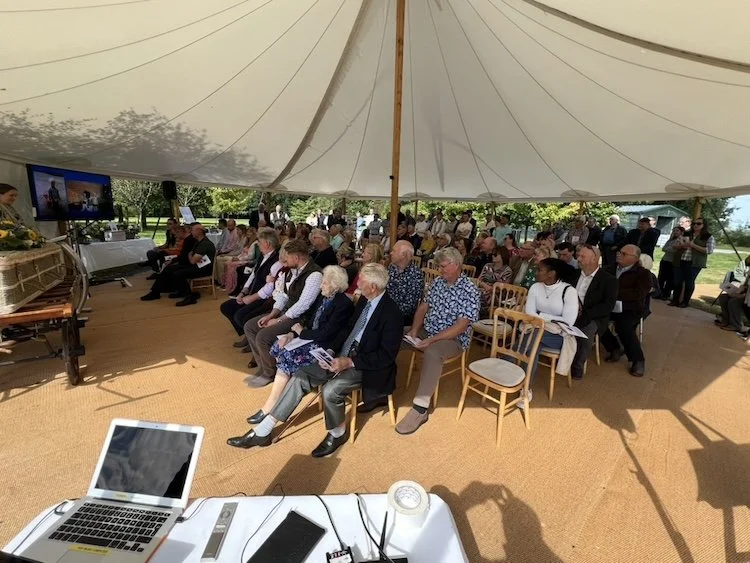 natural Burial Ground Audio Visual Equipment Hire