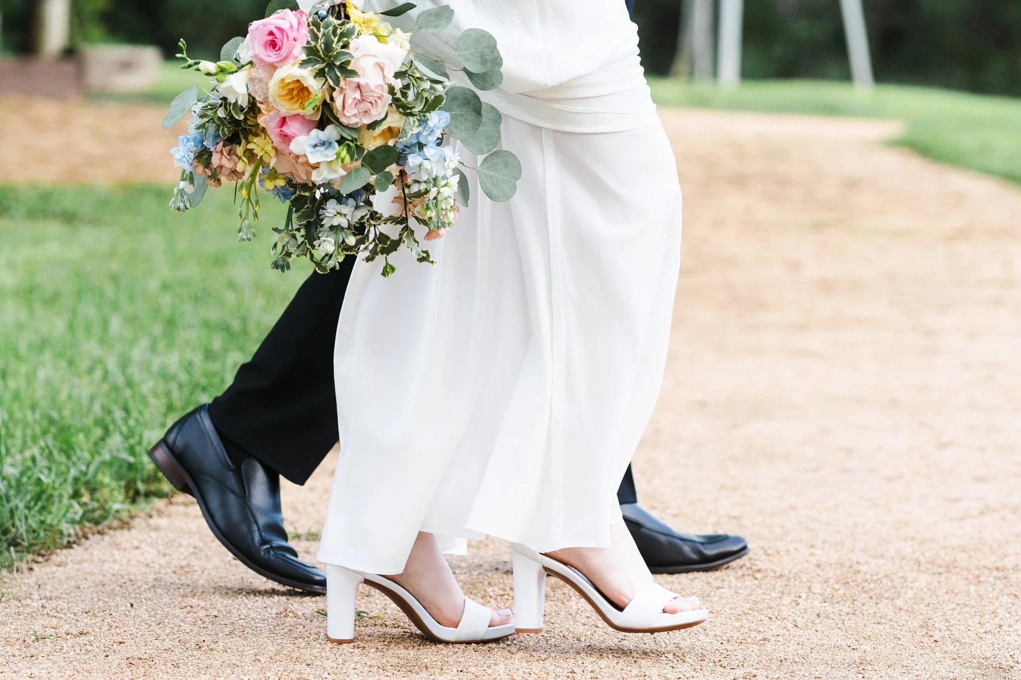 Bride and Groom Detail Shot of shoot Captured by Photos by Mkay Wedding Photography