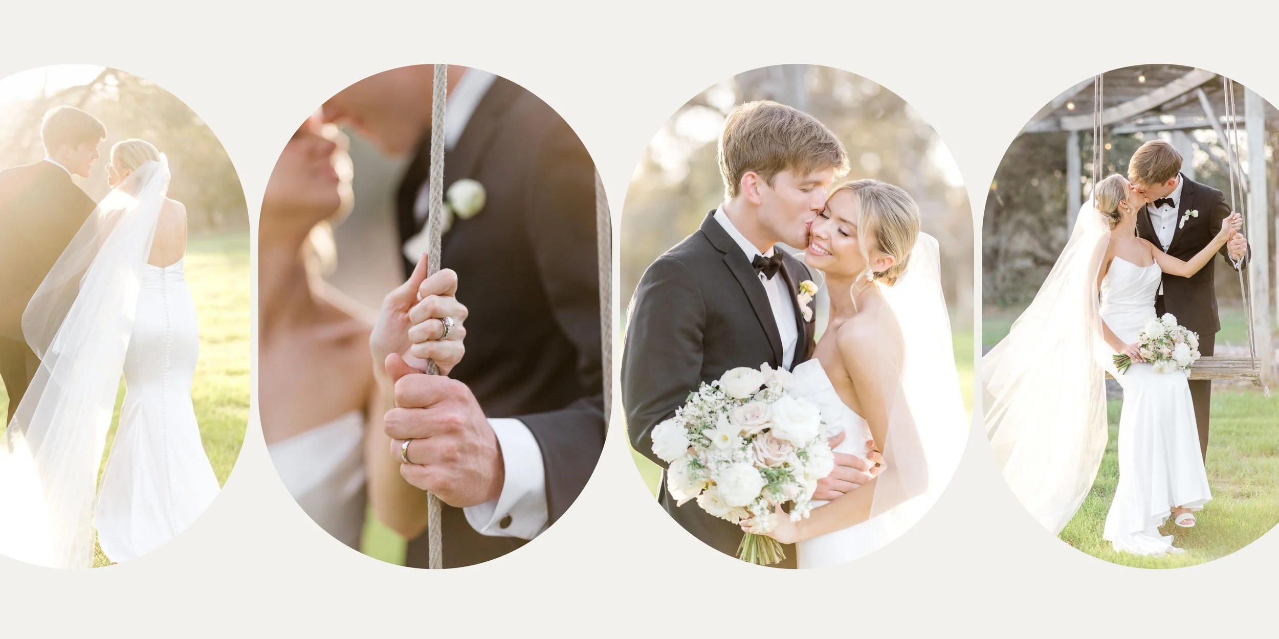 Austin wedding photography featuring romantic and timeless bride and groom portraits by Photos by Mkay.