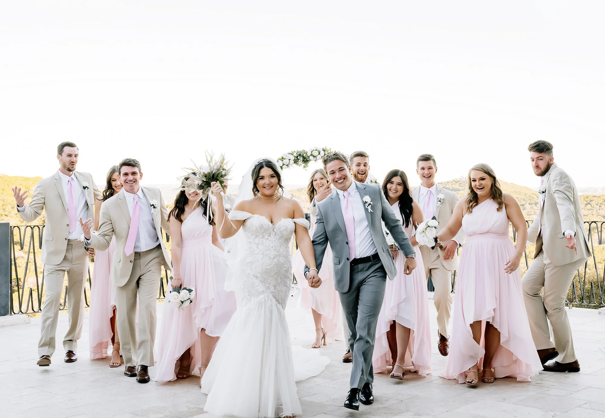 Group Wedding Photo shot by Photos by Mkay Wedding Photography