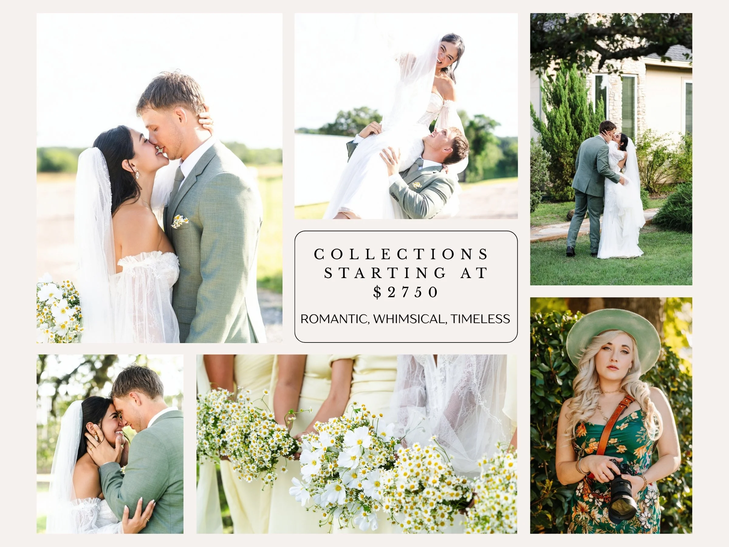 PHOTOS BY MKAY WEDDING PHOTOGRAPHY PRICING BANNER WITH BRIDE AND GROOM
