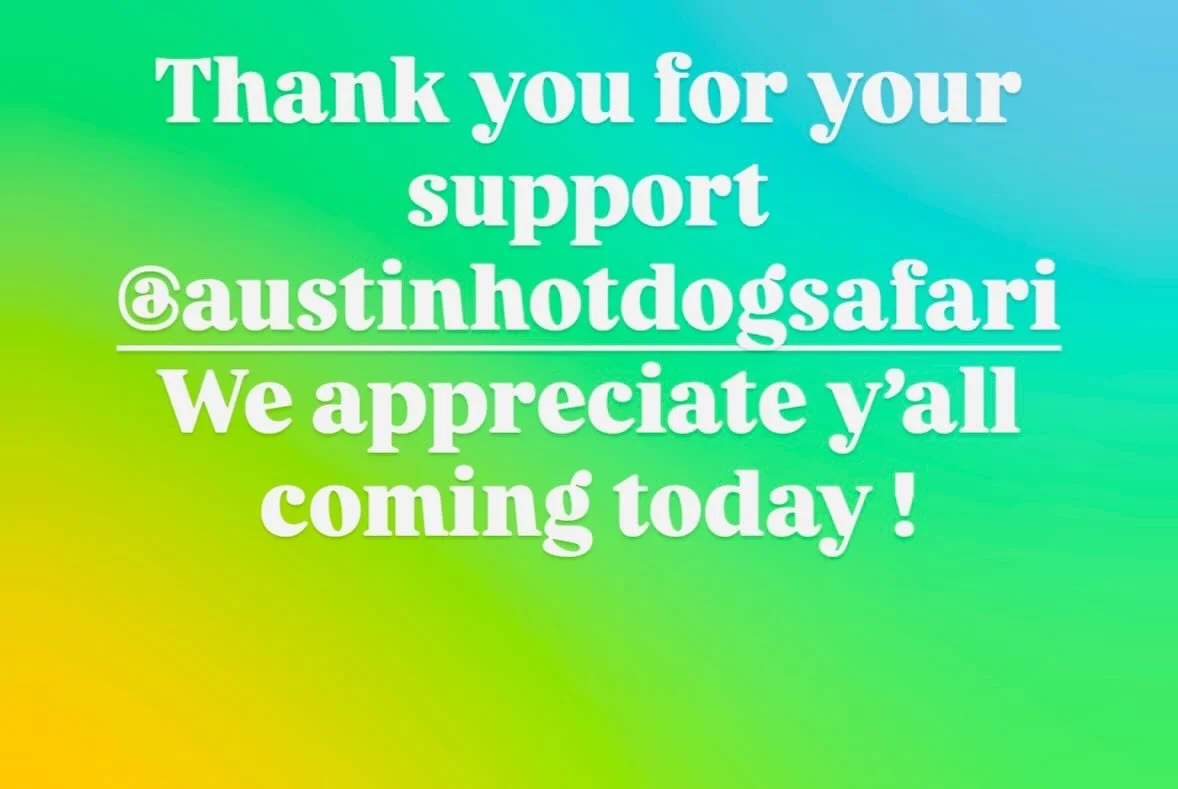 Hola!
Closed for Dinner tonight! Sold out! 
See yall tomorrow!

Else we apologize for any inconveniences for the orders on-line! We will make it up to you!
