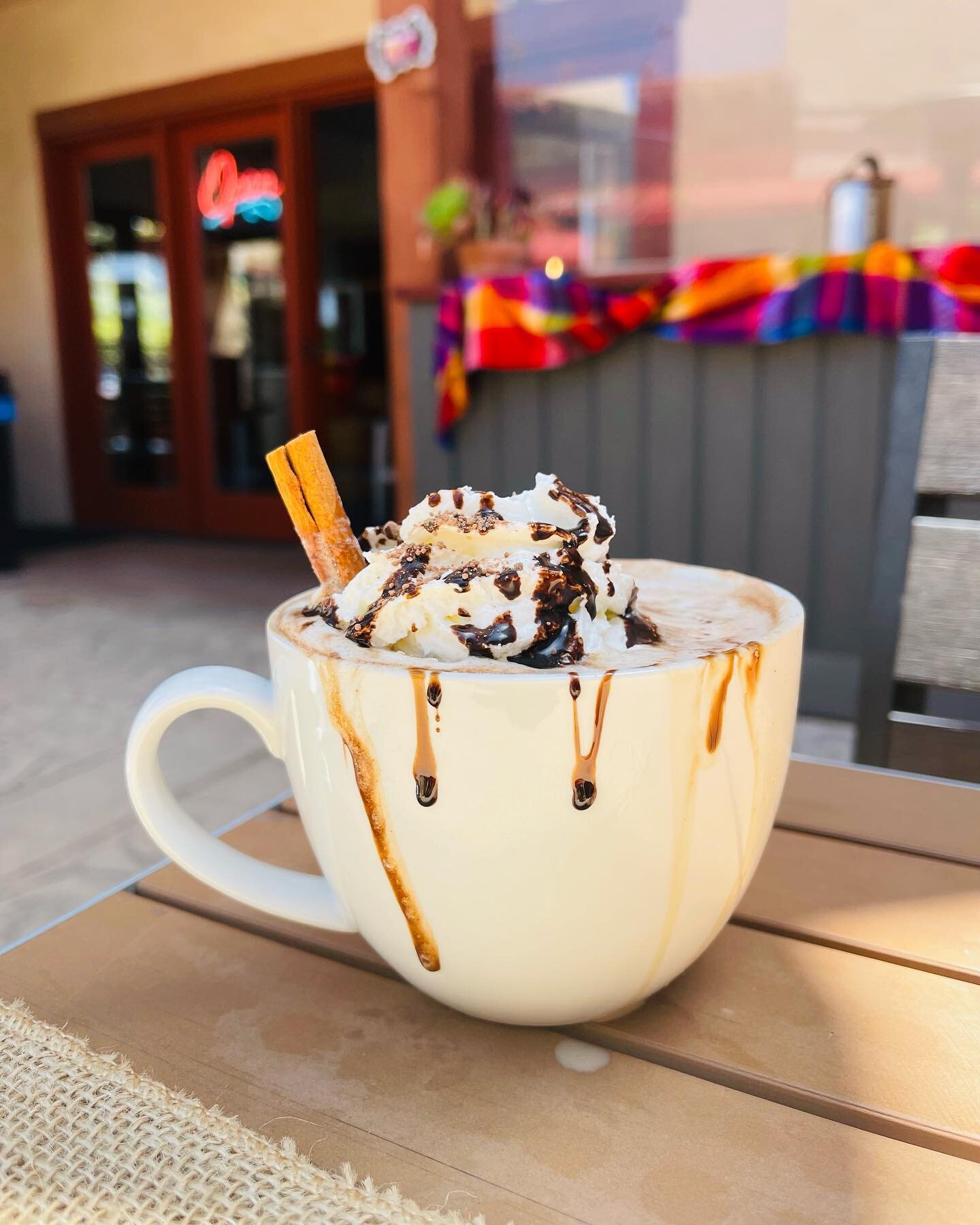 Mexican Hot Chocolate ! Chocolate Abuelita 👵 just got even better! Deliciousness at its max! Make it a Mexican Mocha with a shot of expresso ❤️ #oldtownsandiego #mexicanmocha☕️ #keemacafe #sdfoodie