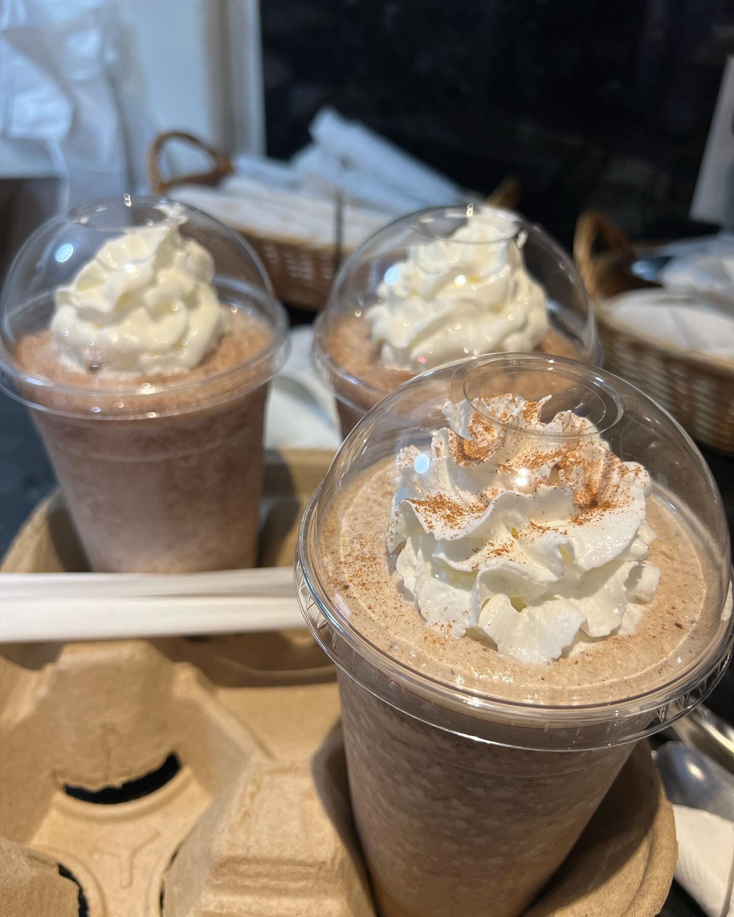 Cool off on these sunny days with our delicious frappuccinos! Available in a variety of flavors; this one pictured is Mexican Chocolate✨☕️

@visitoldtownsd 
#coffee #oldtown #sandiego #oldtownsandiego #sdcoffee