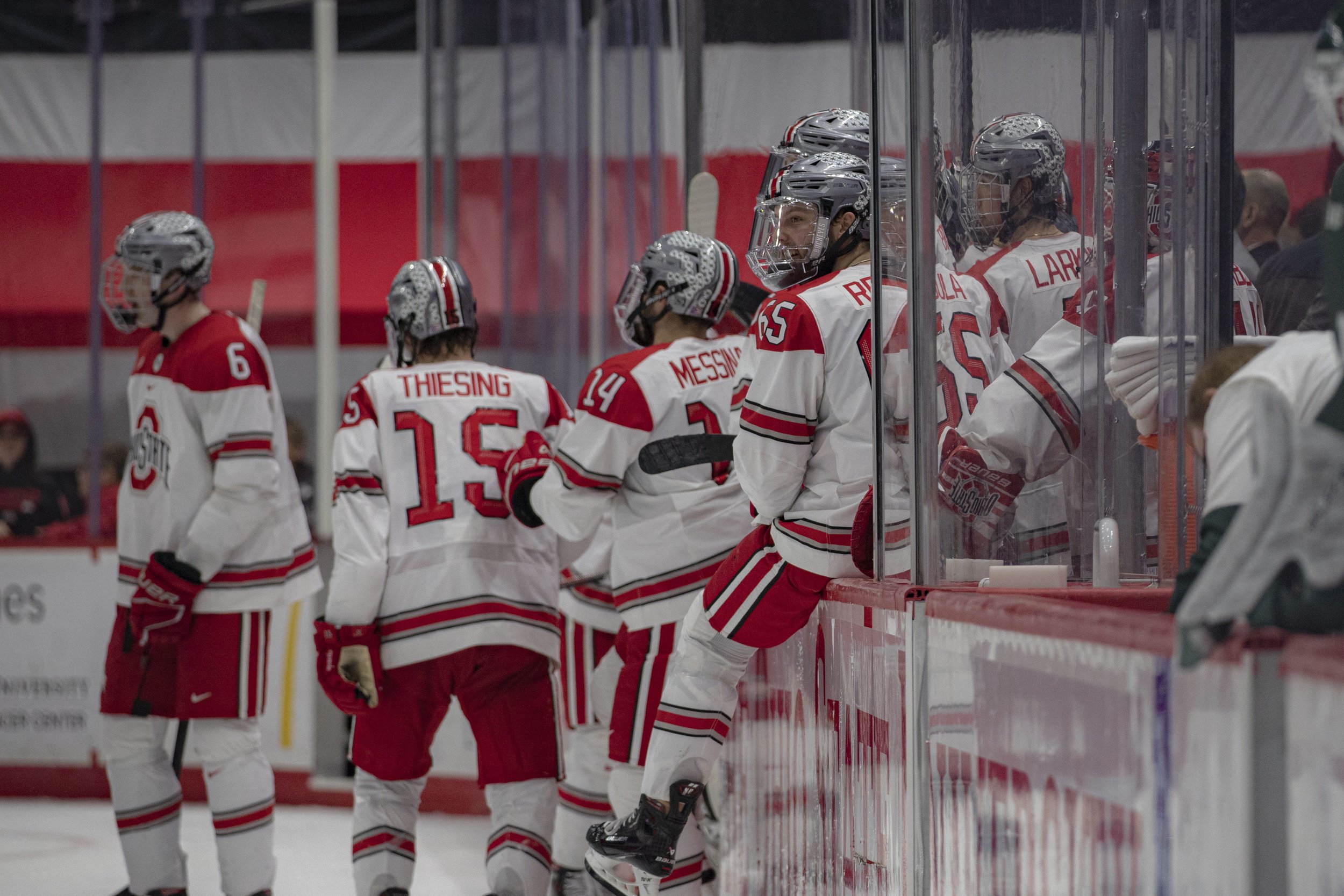 Men’s Ice Hockey: No.8 Ohio State looks to extend 5-game win streak in weekend set against No. 6 Michigan