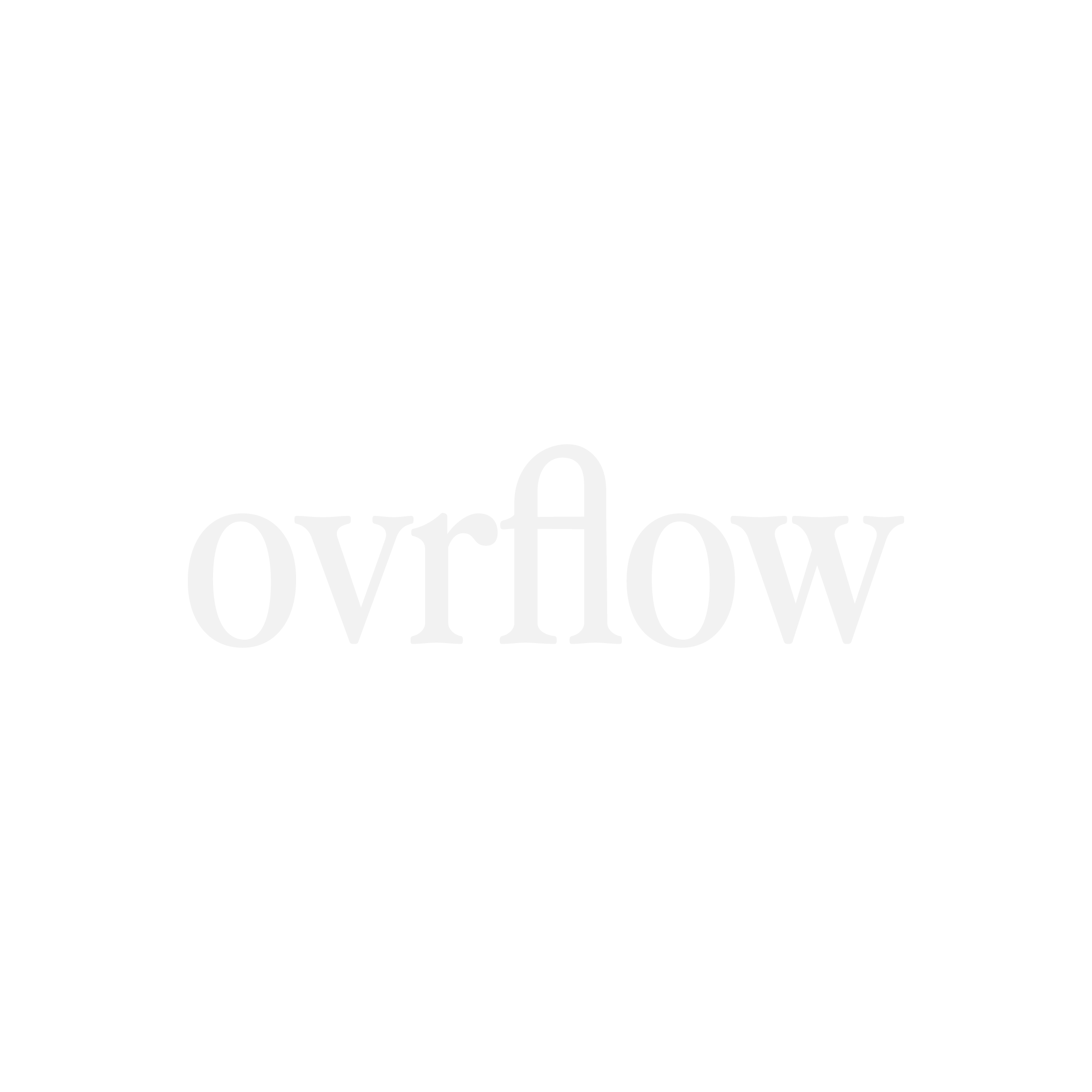 The word 'ovrflow' in white text on a black background.