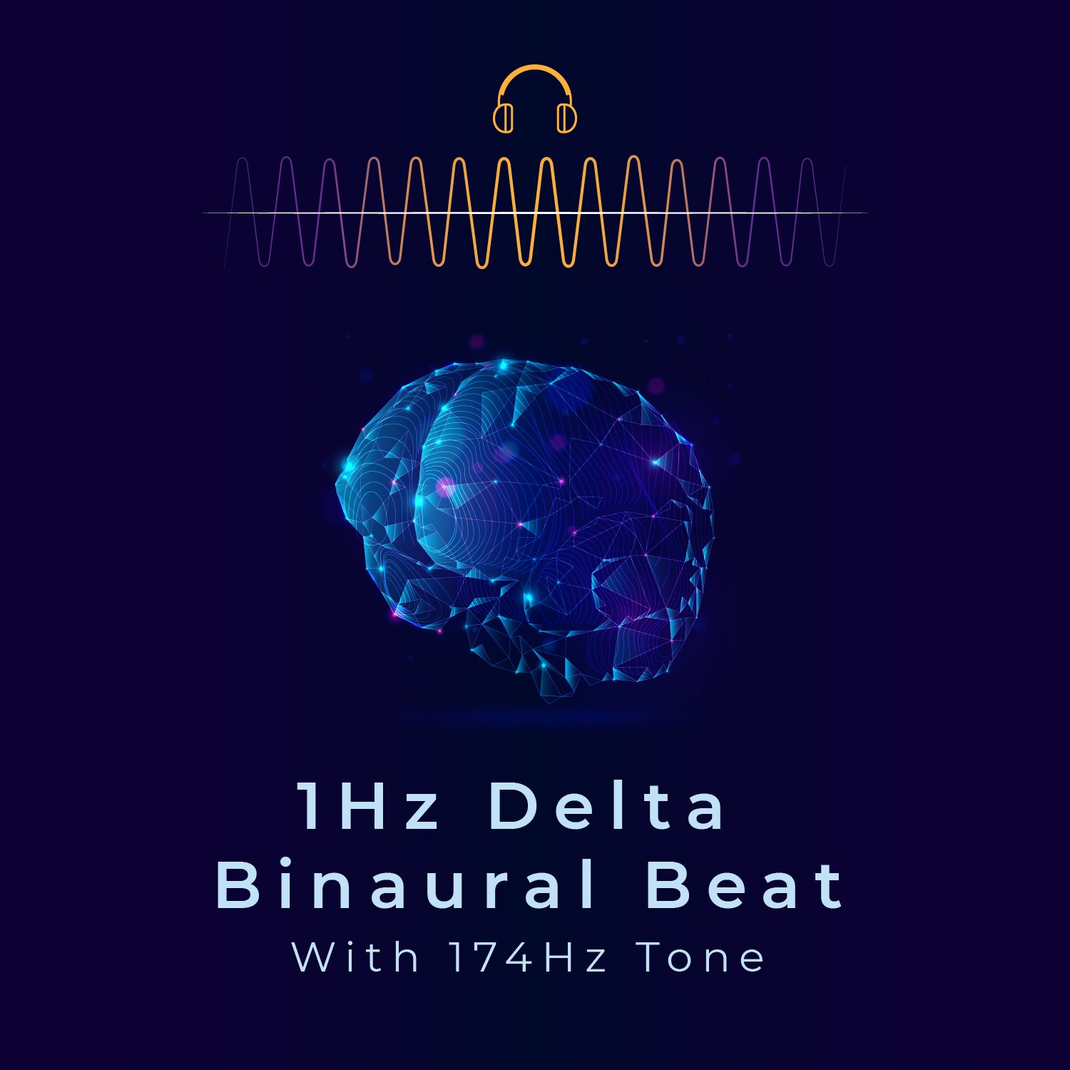 1Hz Delta Binaural Beat Stream | Deep Relaxation & Healing with 174Hz Solfeggio Frequency | Binaural ASMR