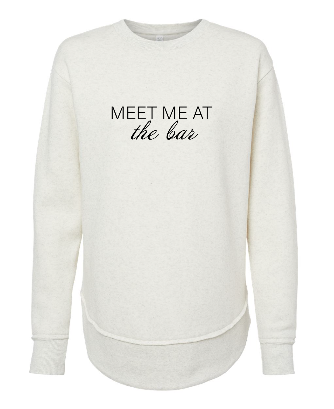 Droptail Crewneck Sweatshirt (Natural Heather)