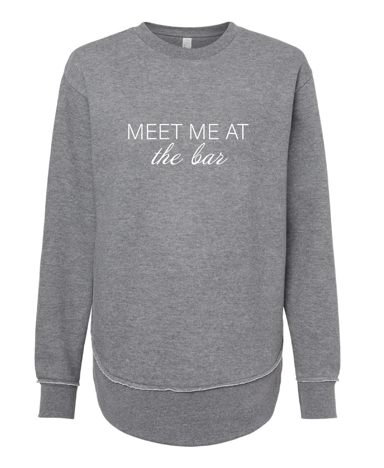 Droptail Crewneck Sweatshirt (Granite Heather)