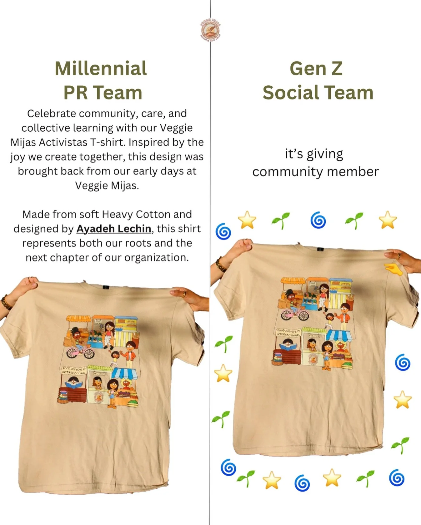 Did you know that our activistas tshirt is still available via our website? 🤭 all proceeds from sales go directly towards supporting our community fridges, educational workshops, and the work that so many of our collective members do for their commu