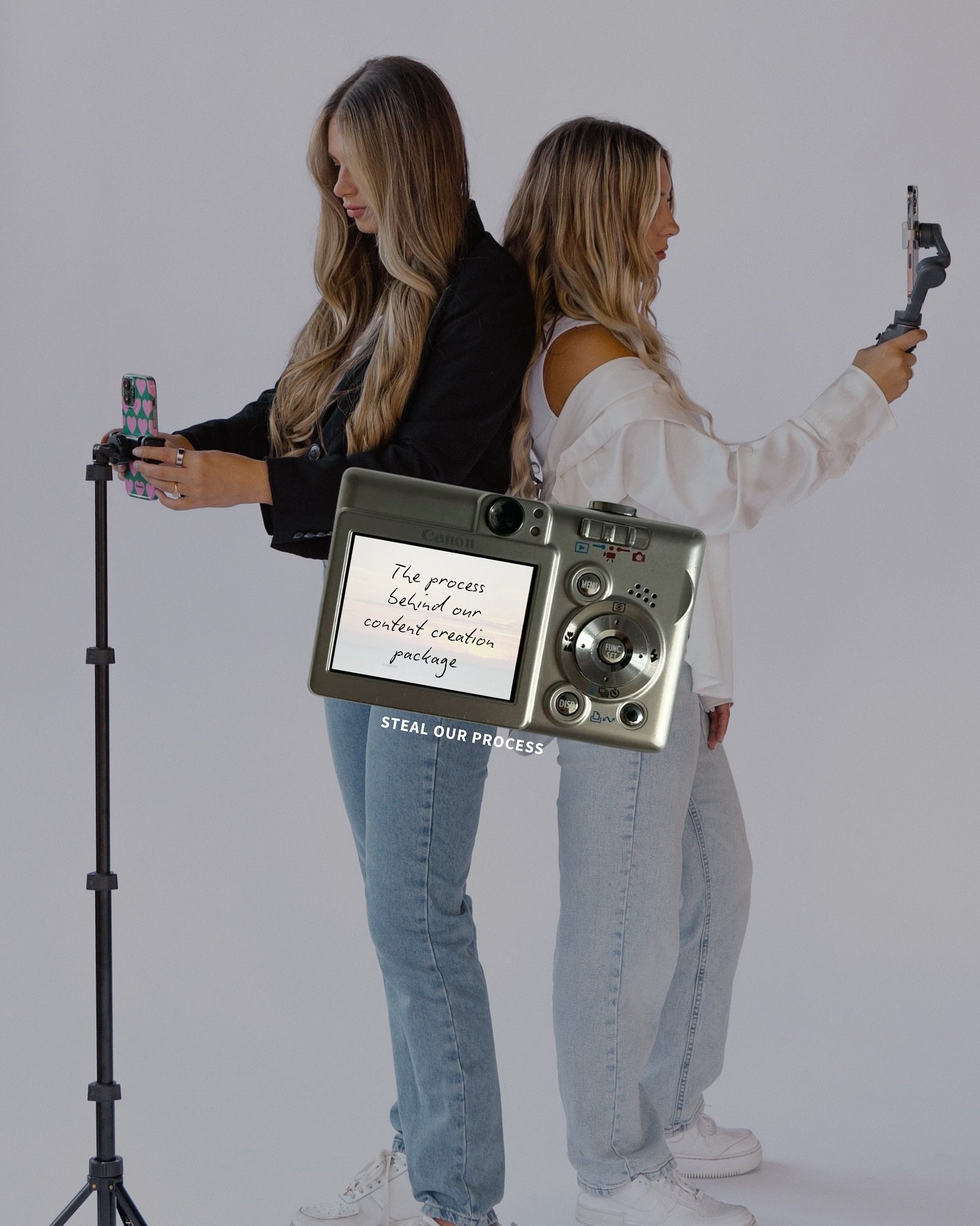 Content shouldn&rsquo;t be the thing holding you back &mdash; and it definitely shouldn&rsquo;t take over your whole week.

Our Content Creation Package is built to make your life easier. In just one session, you walk away with a full month of on-bra