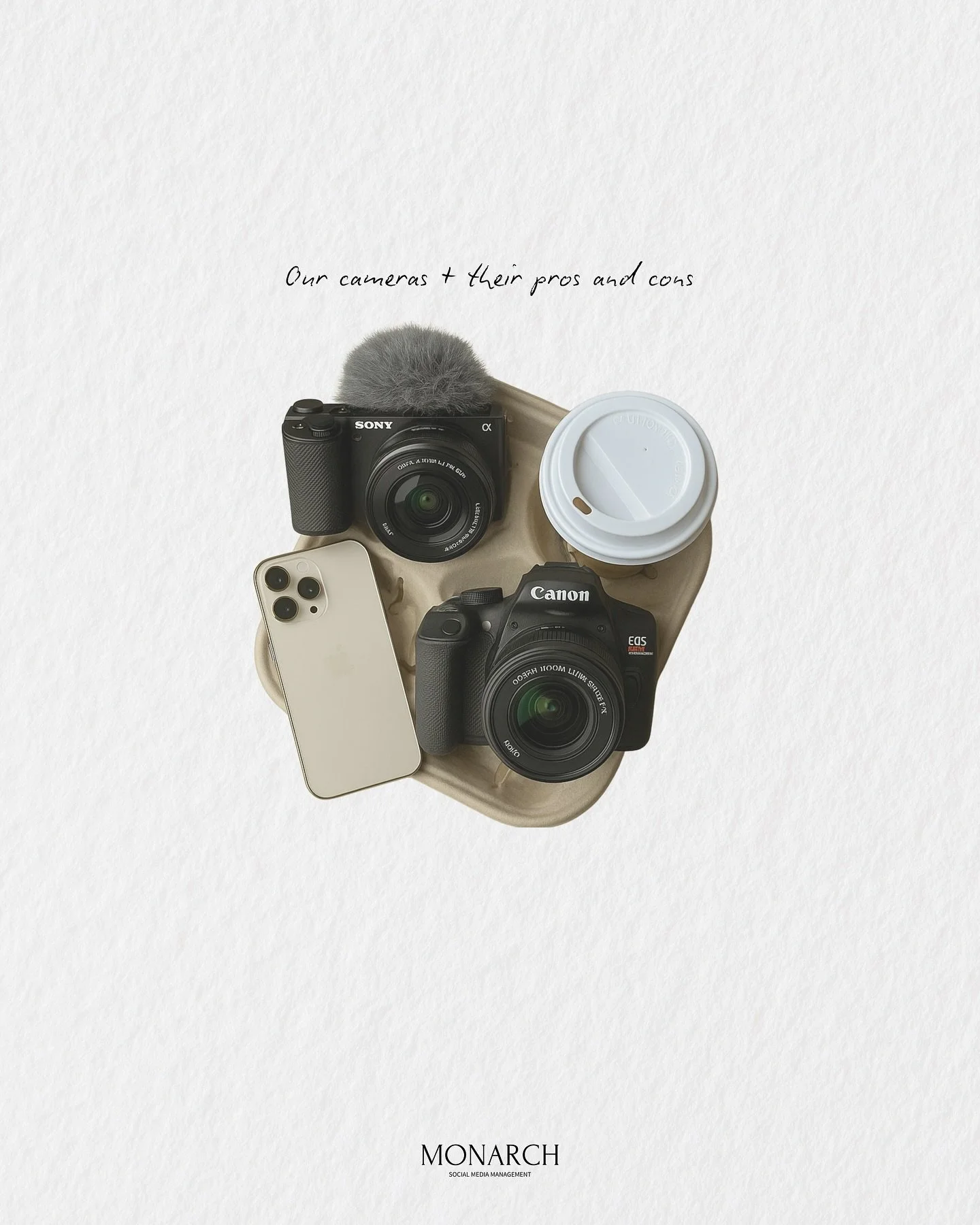 Let&rsquo;s talk about our cameras for a sec 📸

We get asked all the time what we use to shoot content and honestly... it depends on the day. Sometimes it&rsquo;s the iPhone. Sometimes it&rsquo;s the Canon or Sony!

We broke down what we love and wh