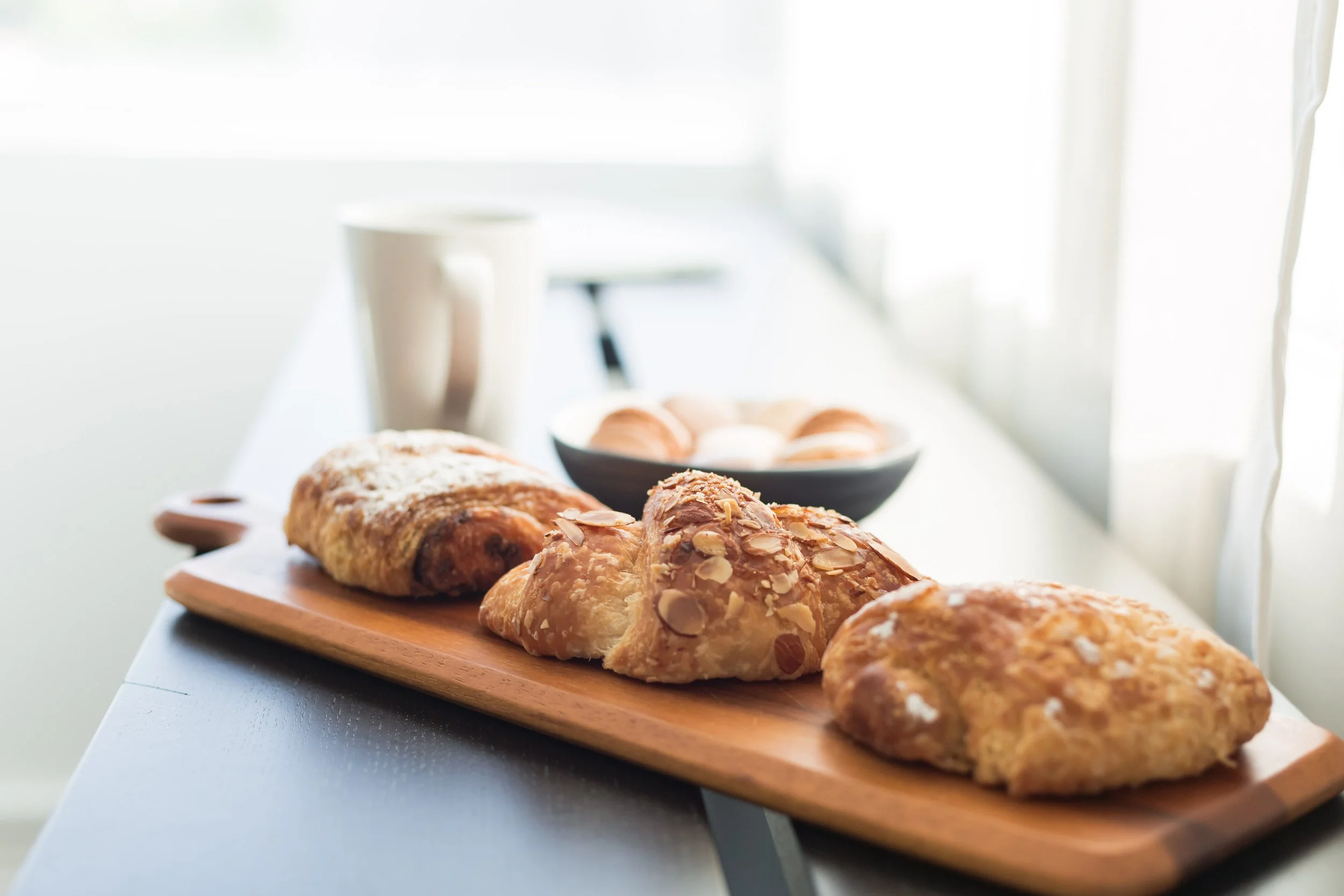 styled stock photo of pastries