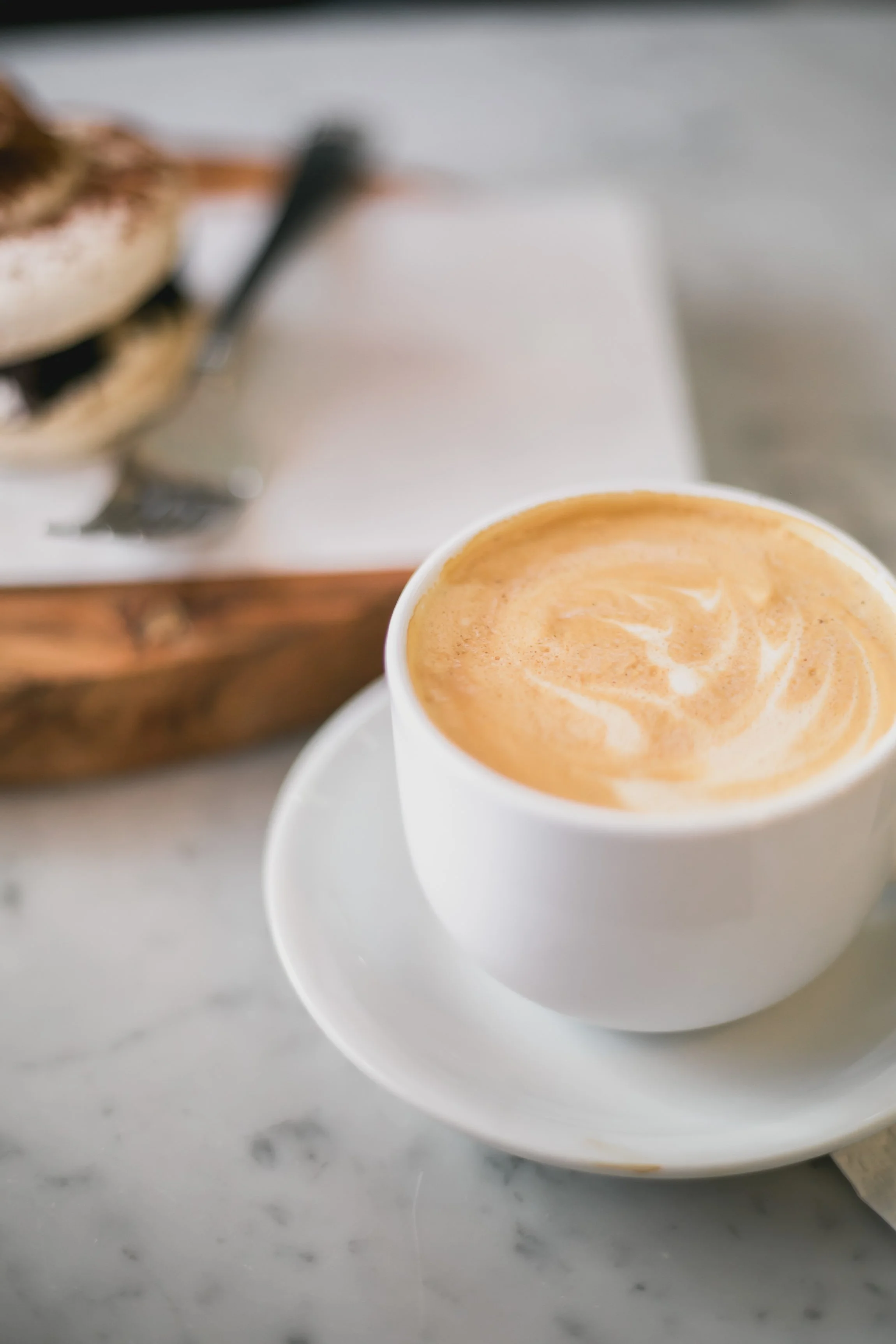 styled stock photo of latte