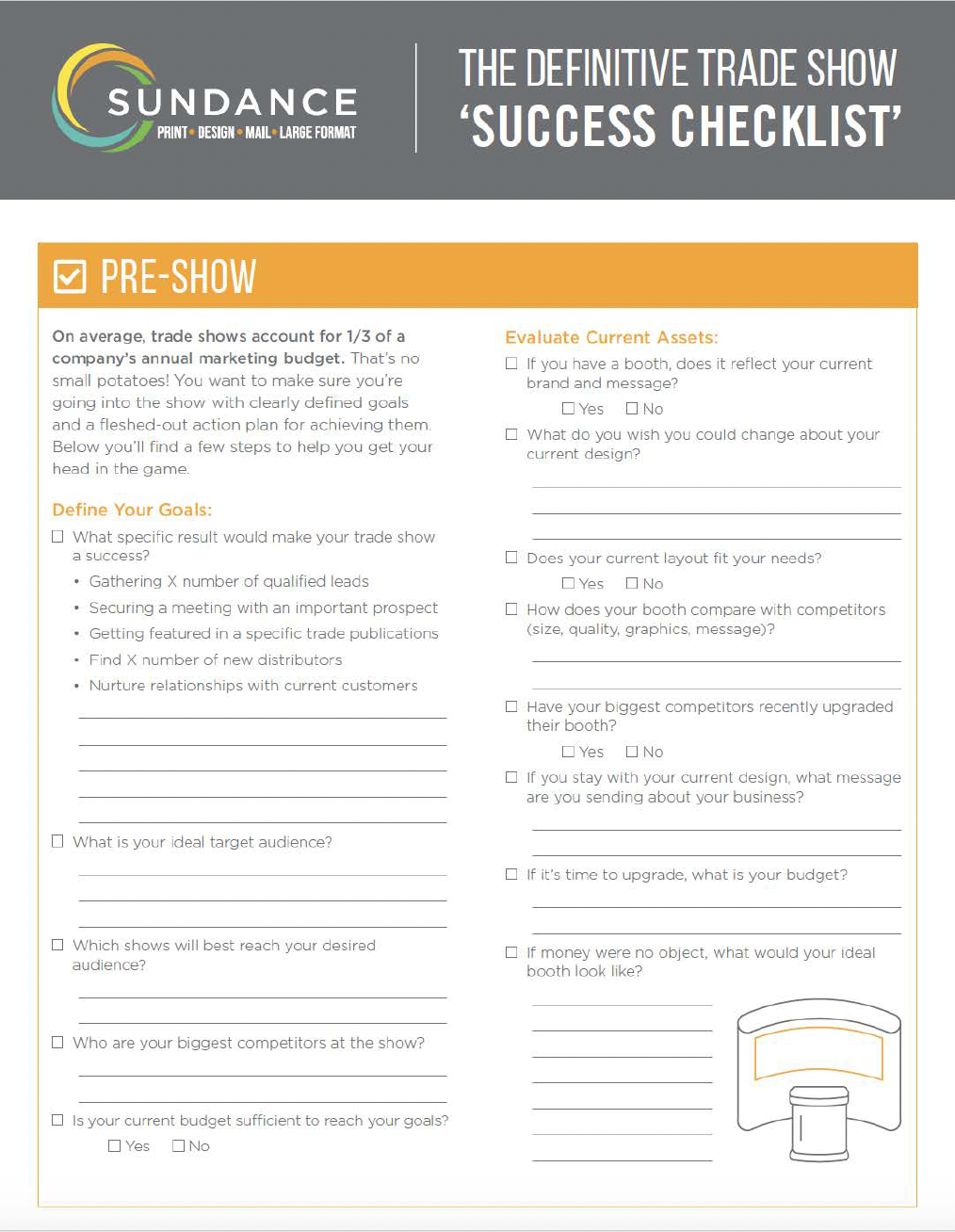 Trade Show Checklist