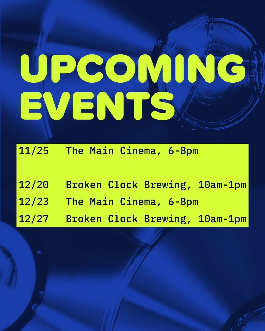 A brief hiatus before we finish out the year.

I'll be traveling for a spell from Thanksgiving to mid-December, so I'll see you all back at my Blu-ray table upon my return. Take this chance to stock up on physical media so you don't have to scroll th