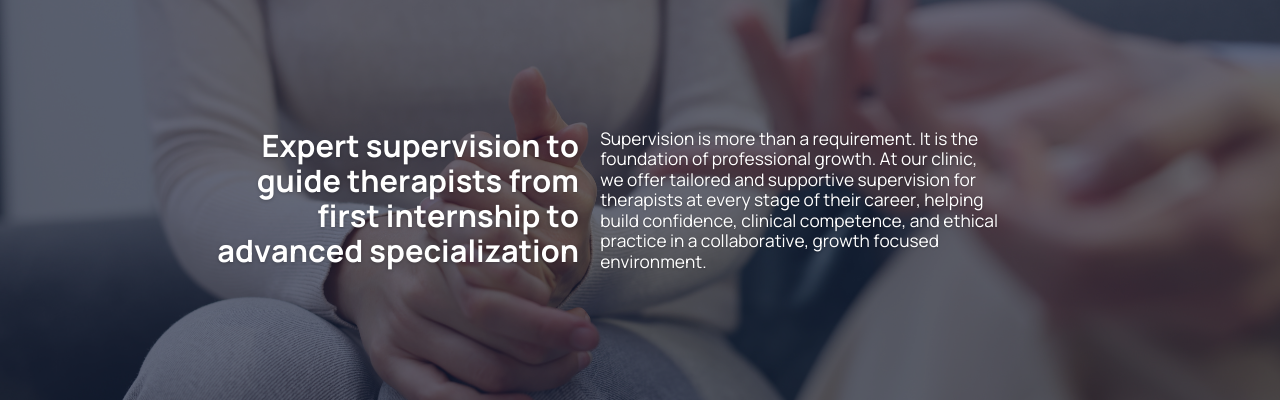 Clinical supervision for qualifying therapists in ottawa 