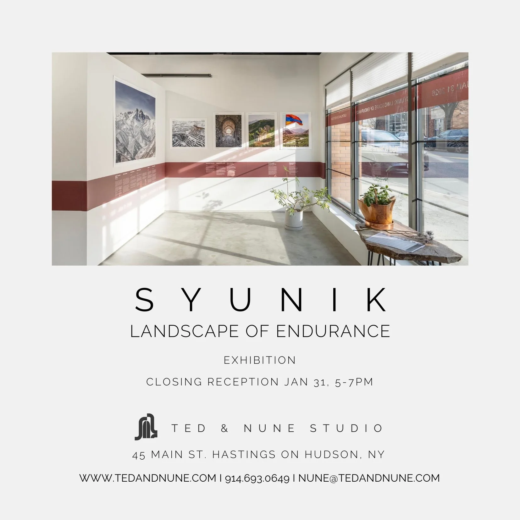 Exhibition Closing Reception: Syunik: Landscape of Endurance 