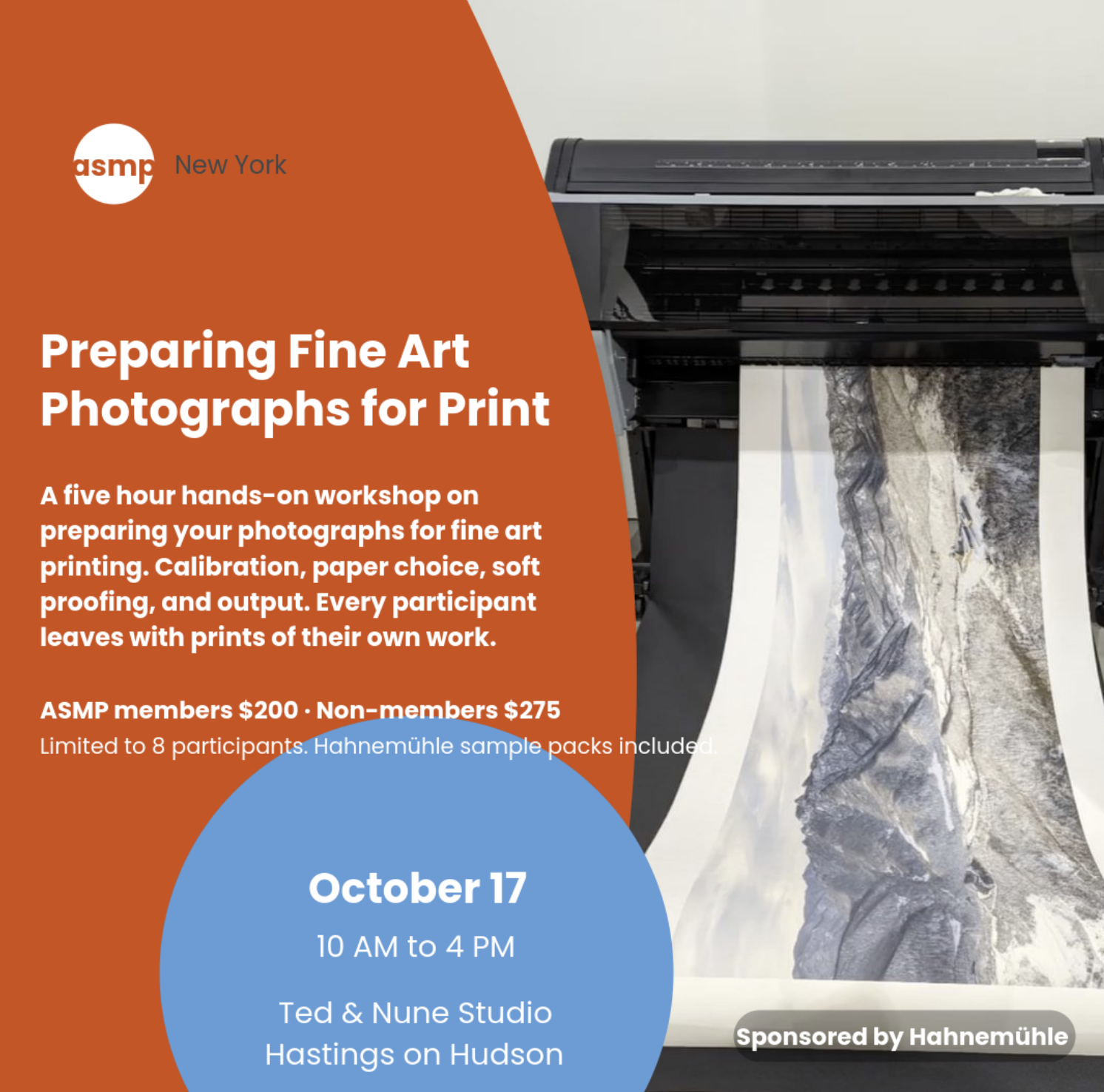 Fine Art Printing Workshop. Preparing Fine Art Photographs for Print