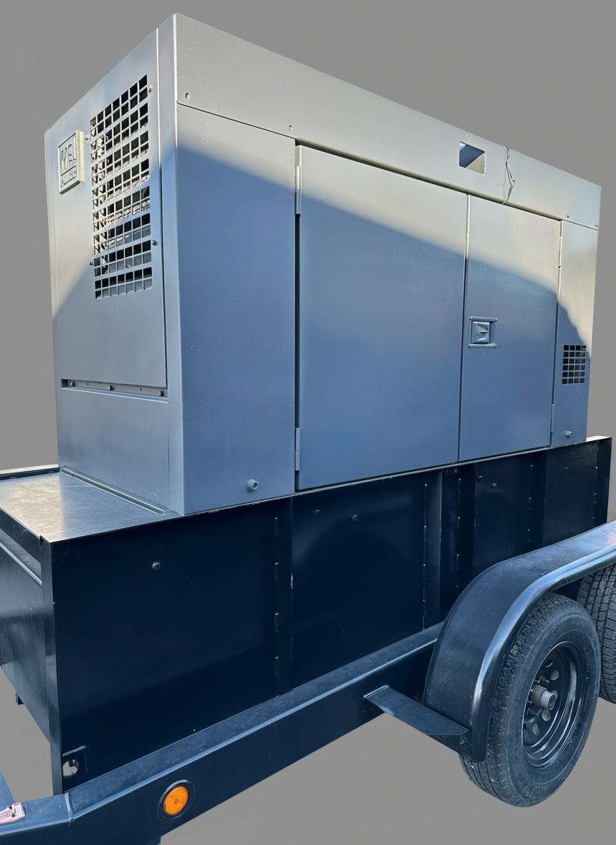 Multiquip DCA45USI XF – 45 kVA Trailer-Mounted Diesel Generator