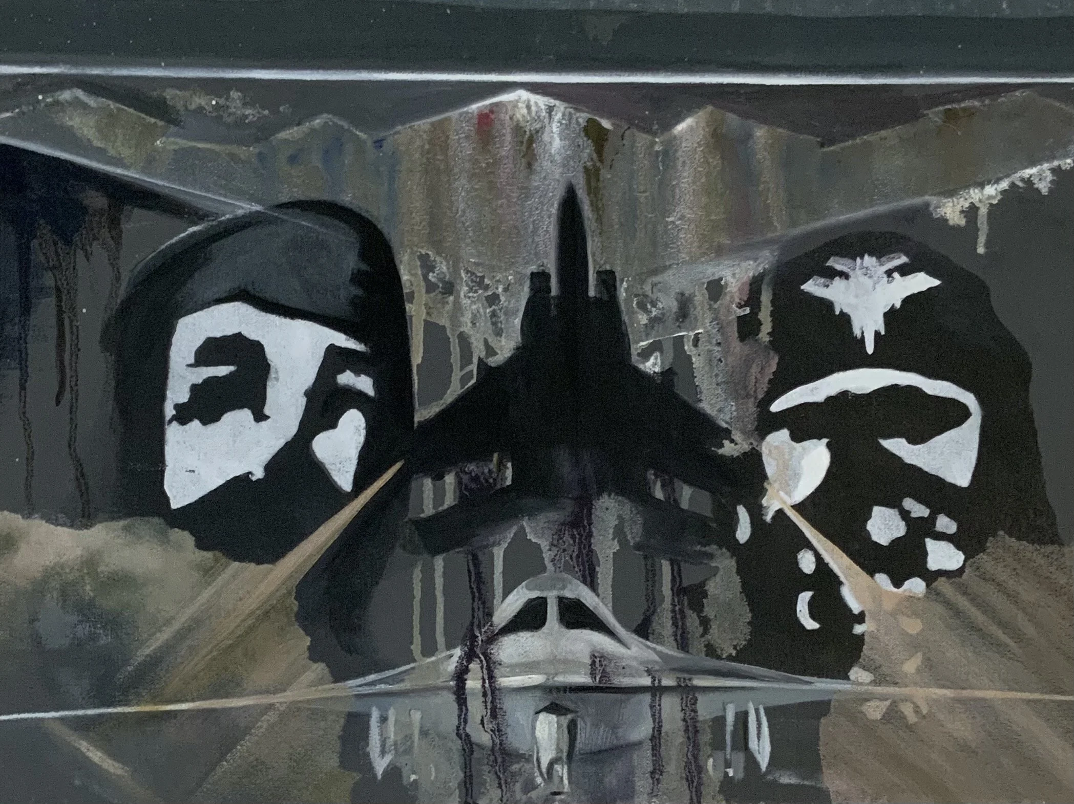 Take Off. 30cm x 42cm. Oil on canvas.