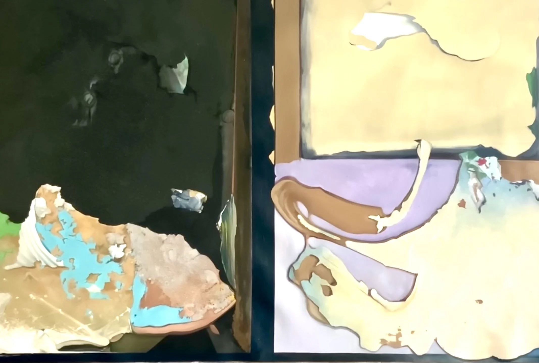 Social Cohesion 4, 76 cm x 110 cm. Oil on canvas