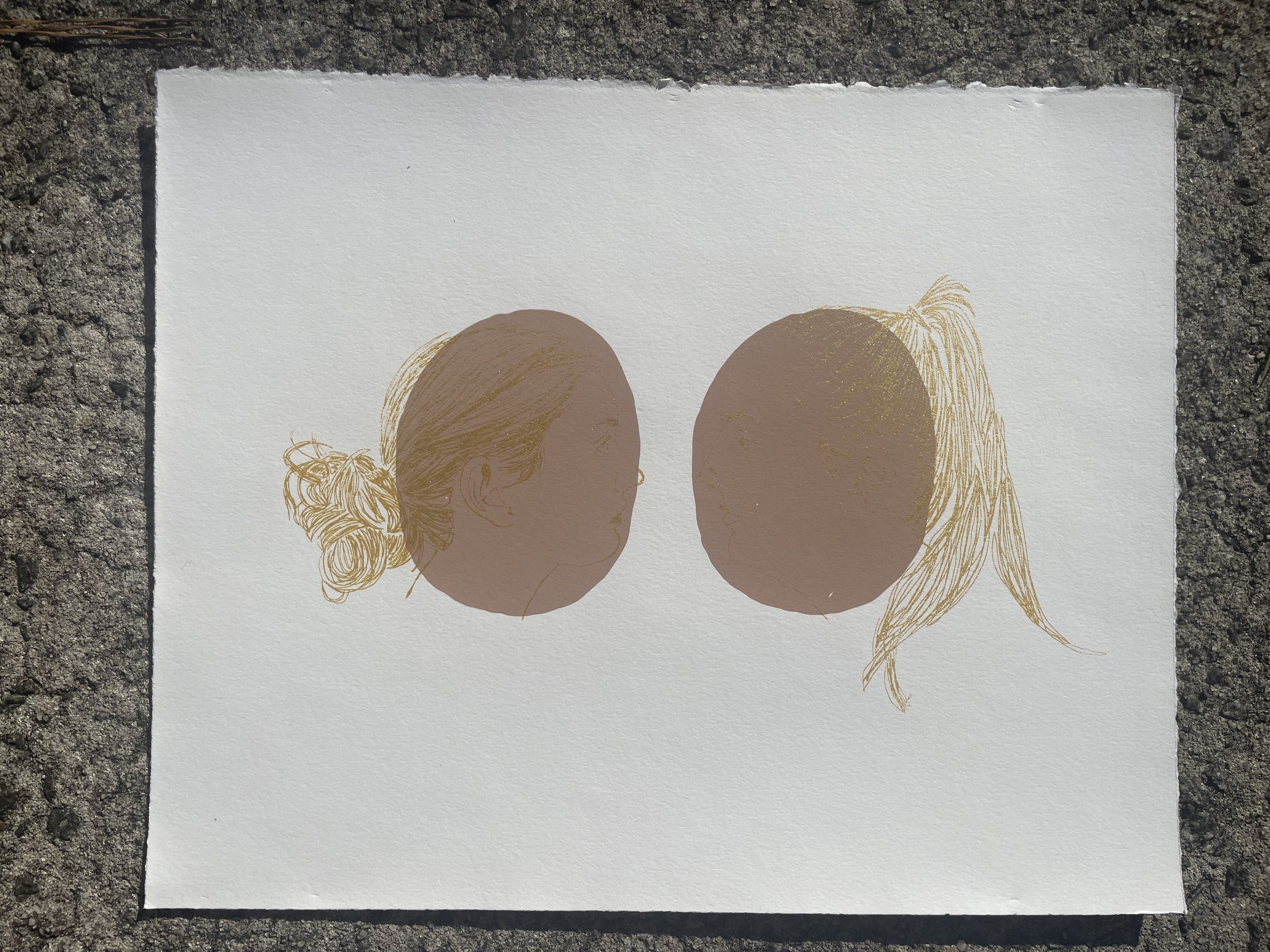 Twin A 11"x14"