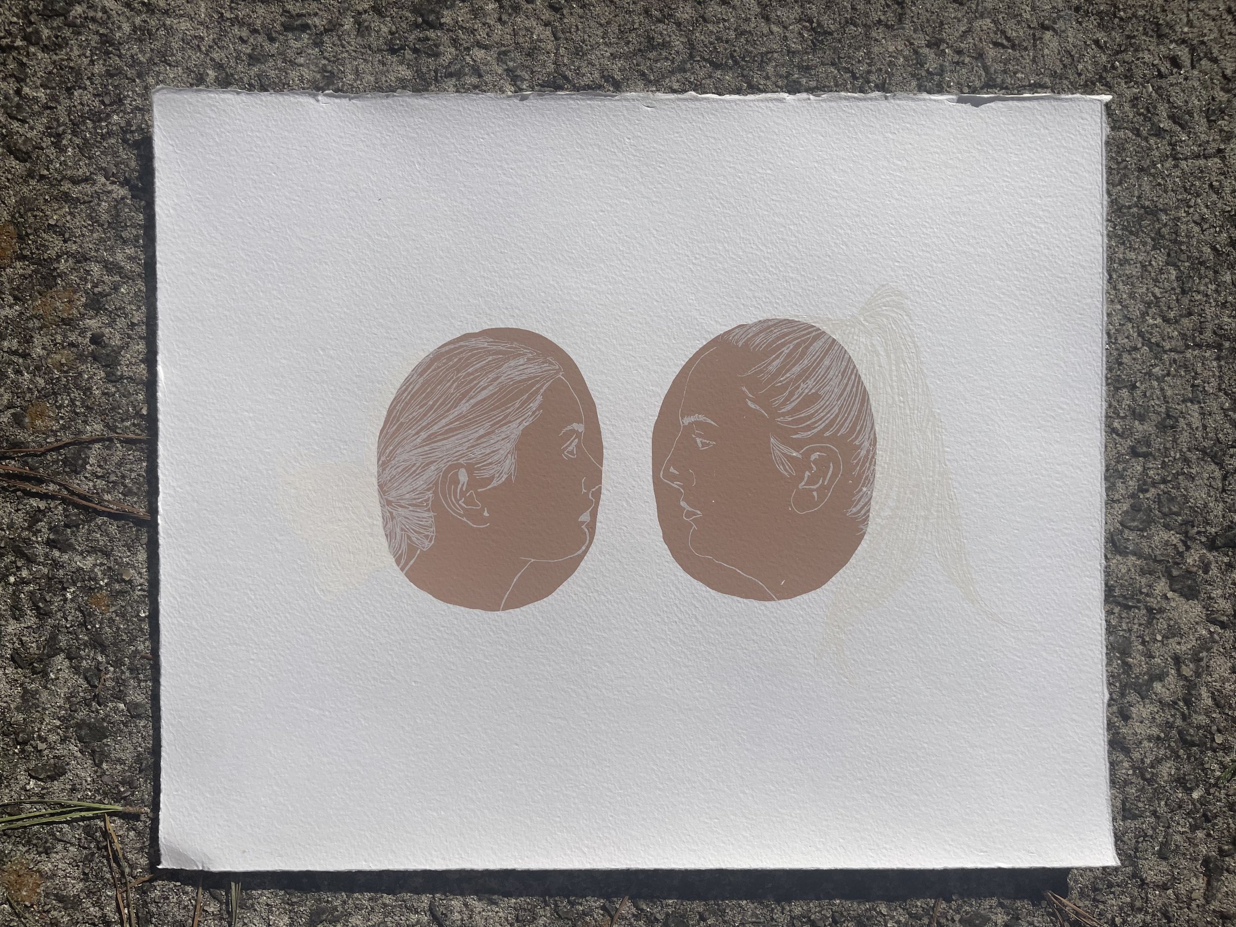 Twin B 11"x14"
