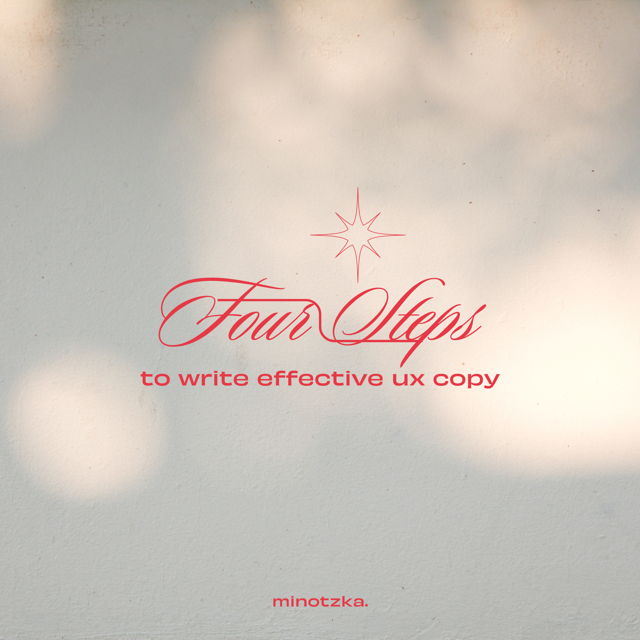 4 Steps to Write Effective Copy