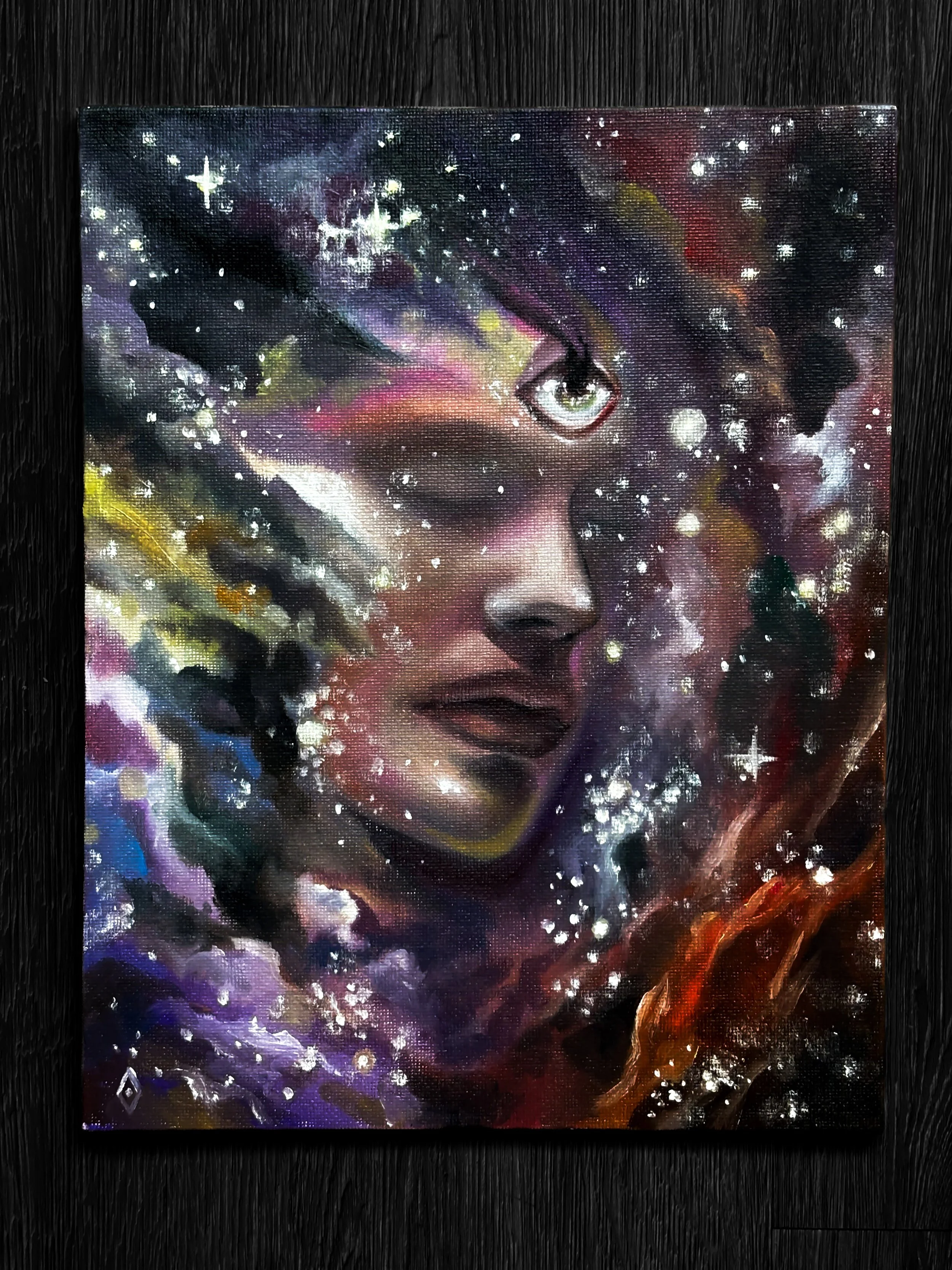 "Resurrection" Oil on panel
