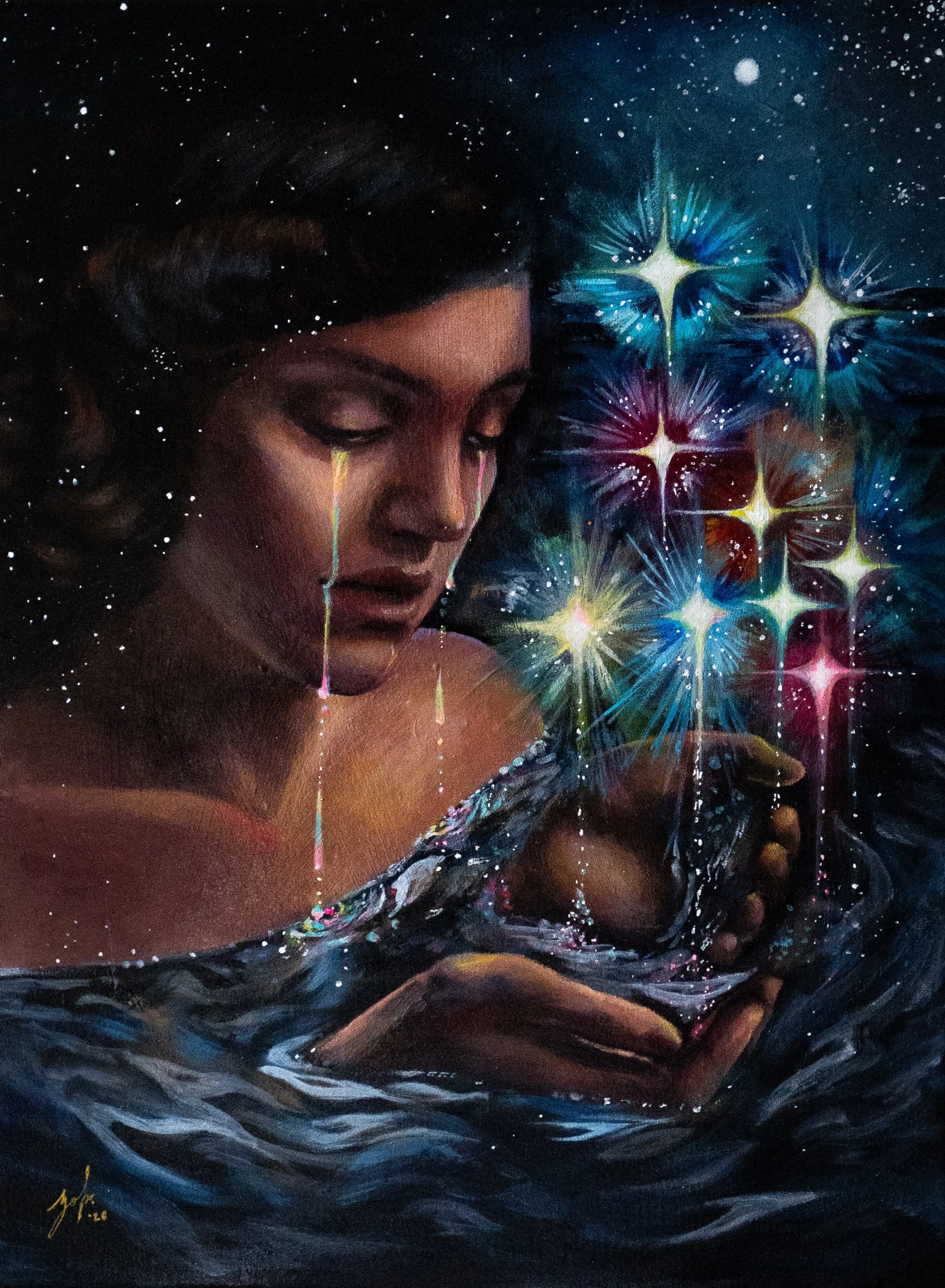 Eulalia, Acrylic on Canvas.