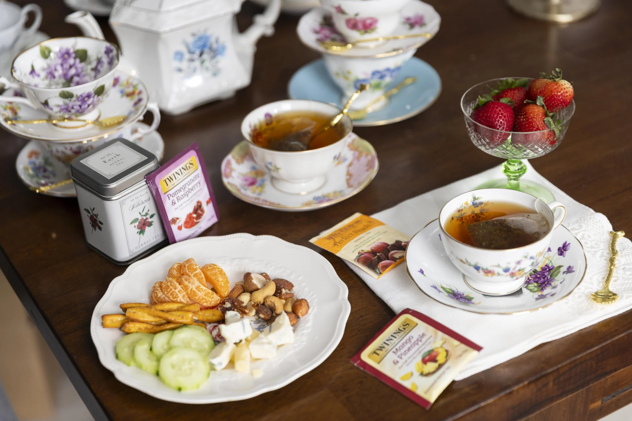 Tea Party + Charcuterie = CharcuterTea! | Rent a Tea Party in Atlanta | 