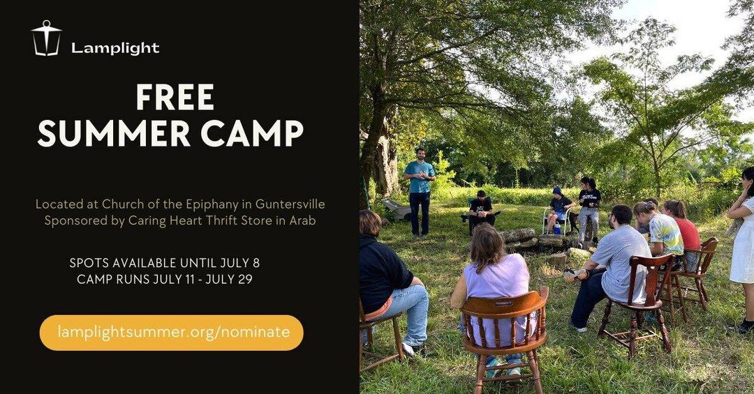 Check out the new Facebook ad the campers made yesterday before the bake sale!

If you know a teenager who might be interested, you can nominate them at lamplightsummer.org/nominate