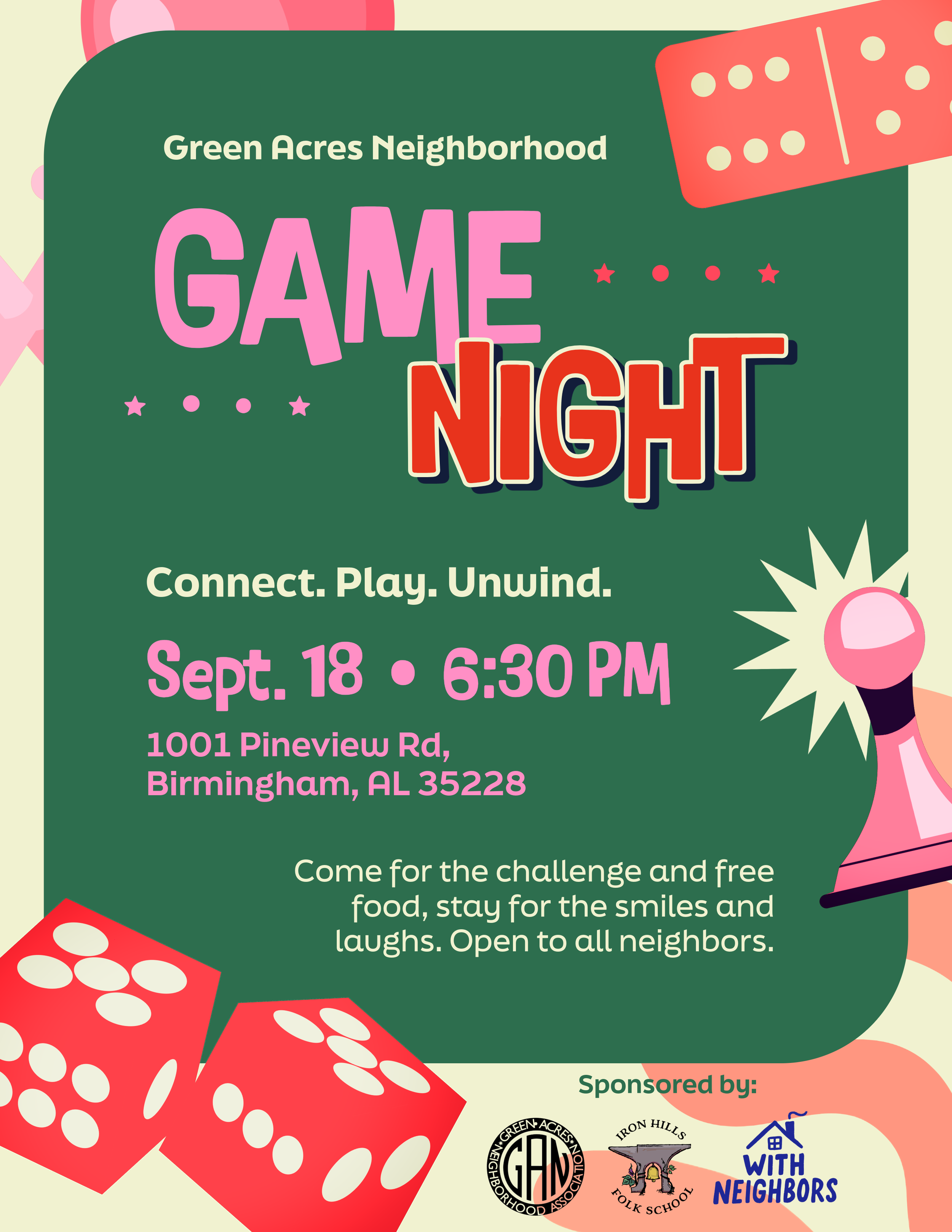 Green Acres Neighborhood Game Night
