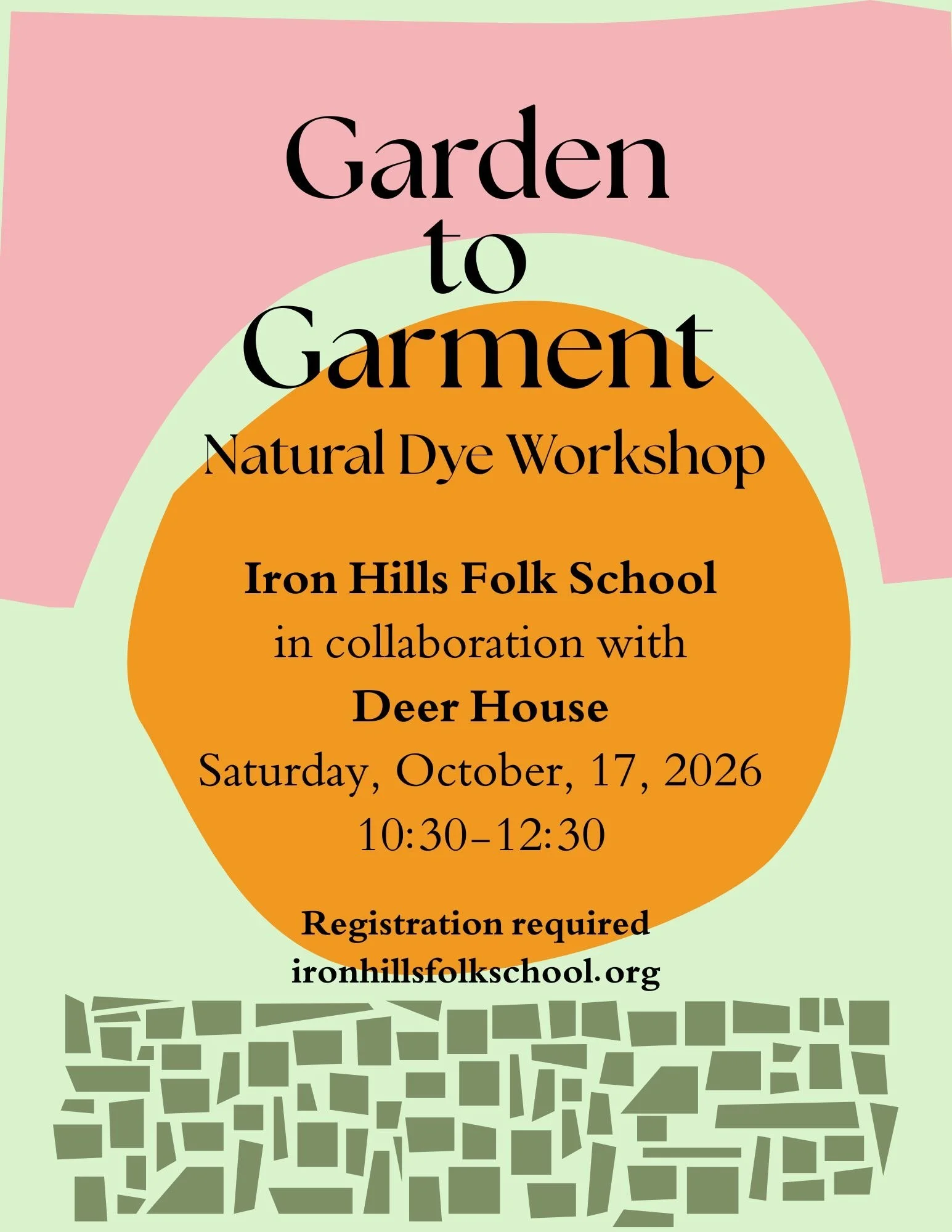 Garden To Garment Natural Dye Workshop