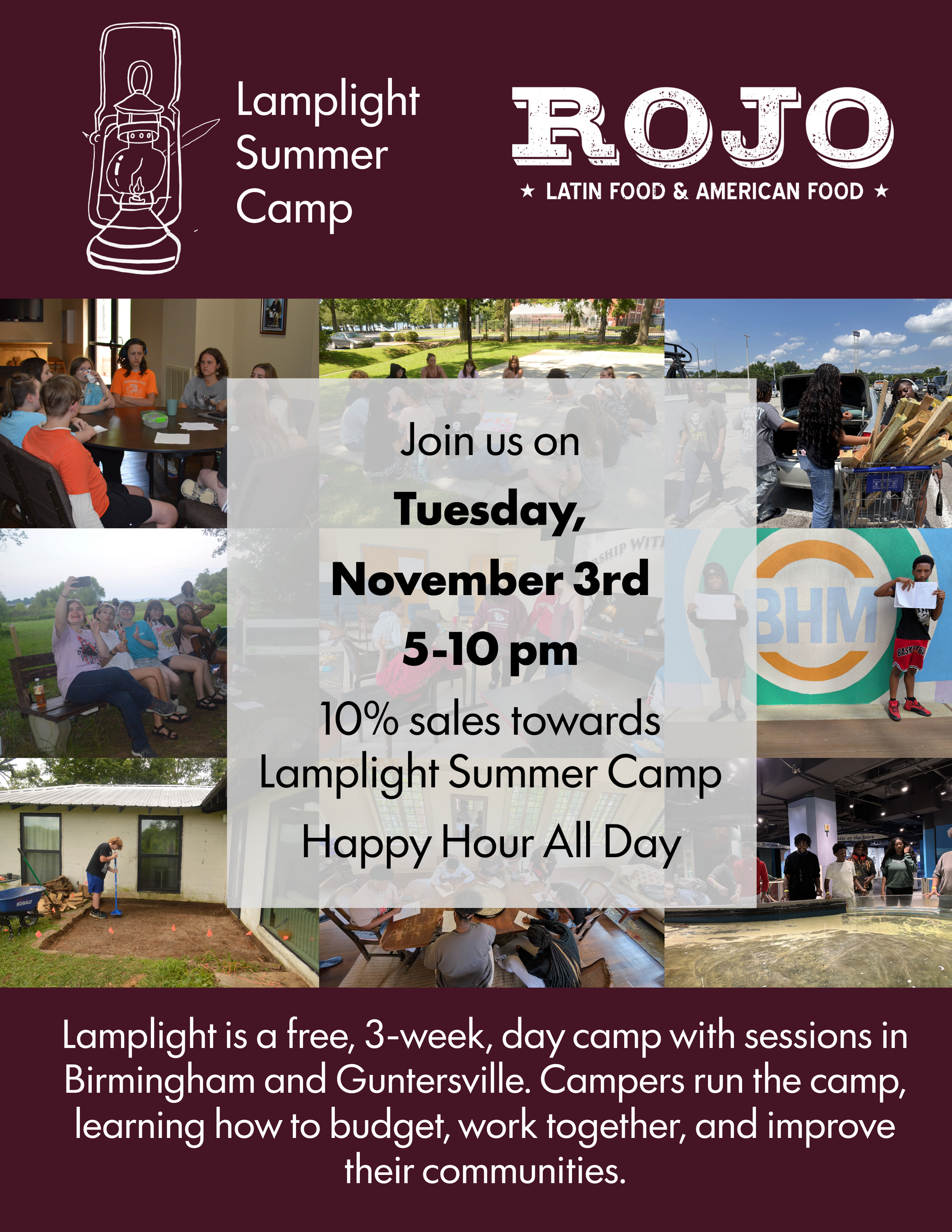 Lamplight Fundraiser @ Rojo