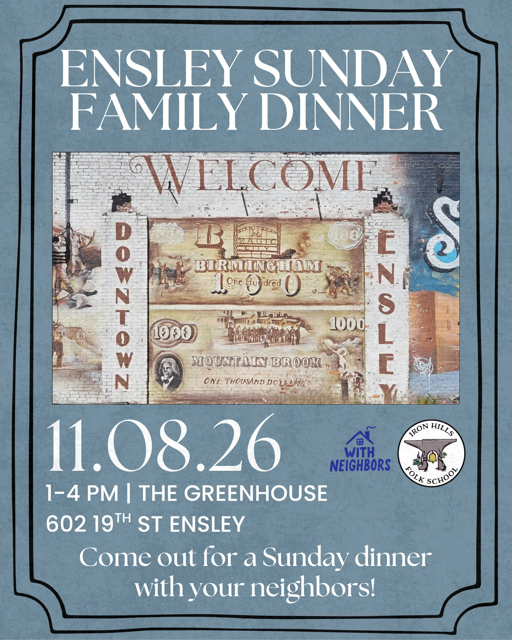 Meet Your Neighbors: Ensley Neighborhood