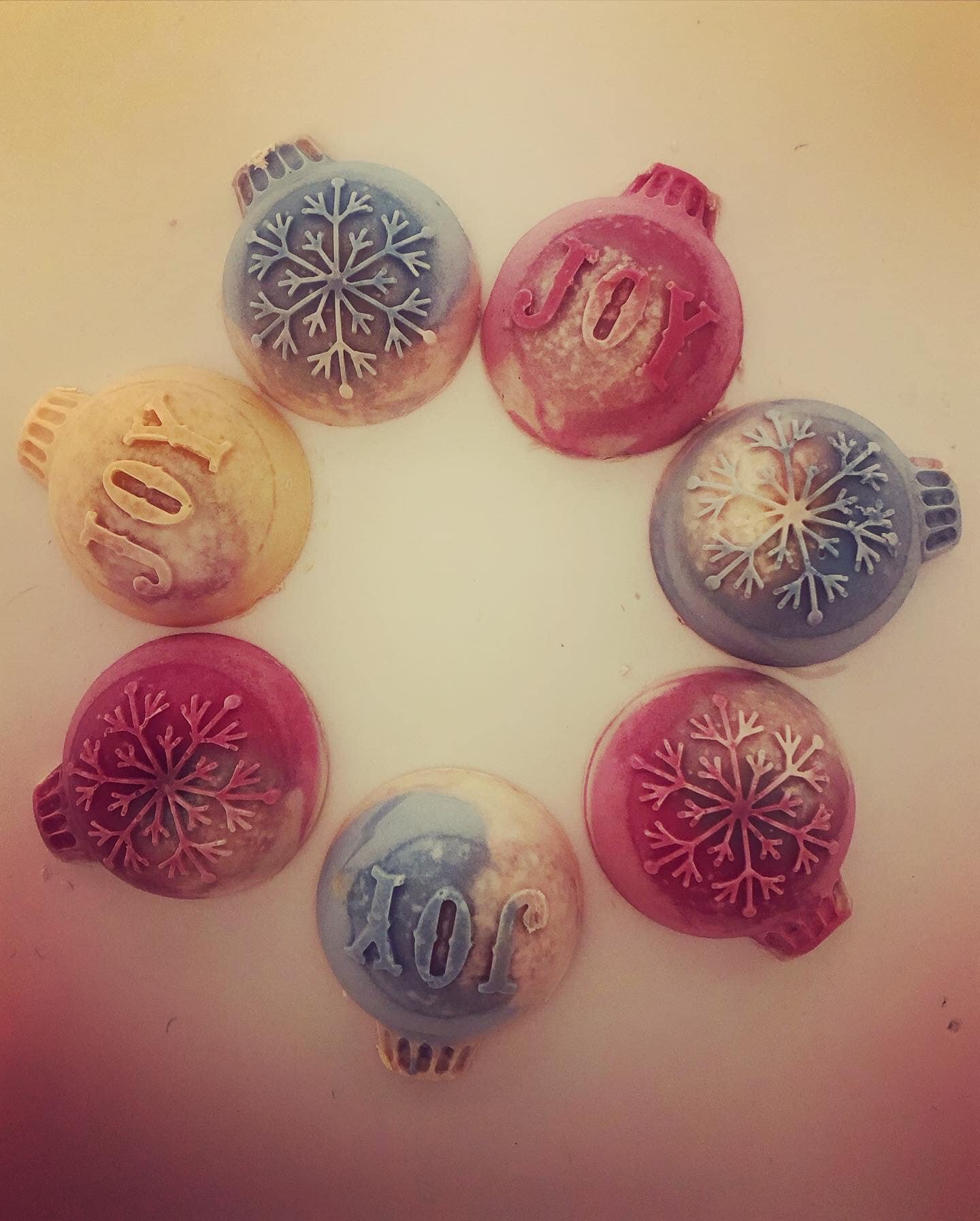 Christmas Ornament Soap