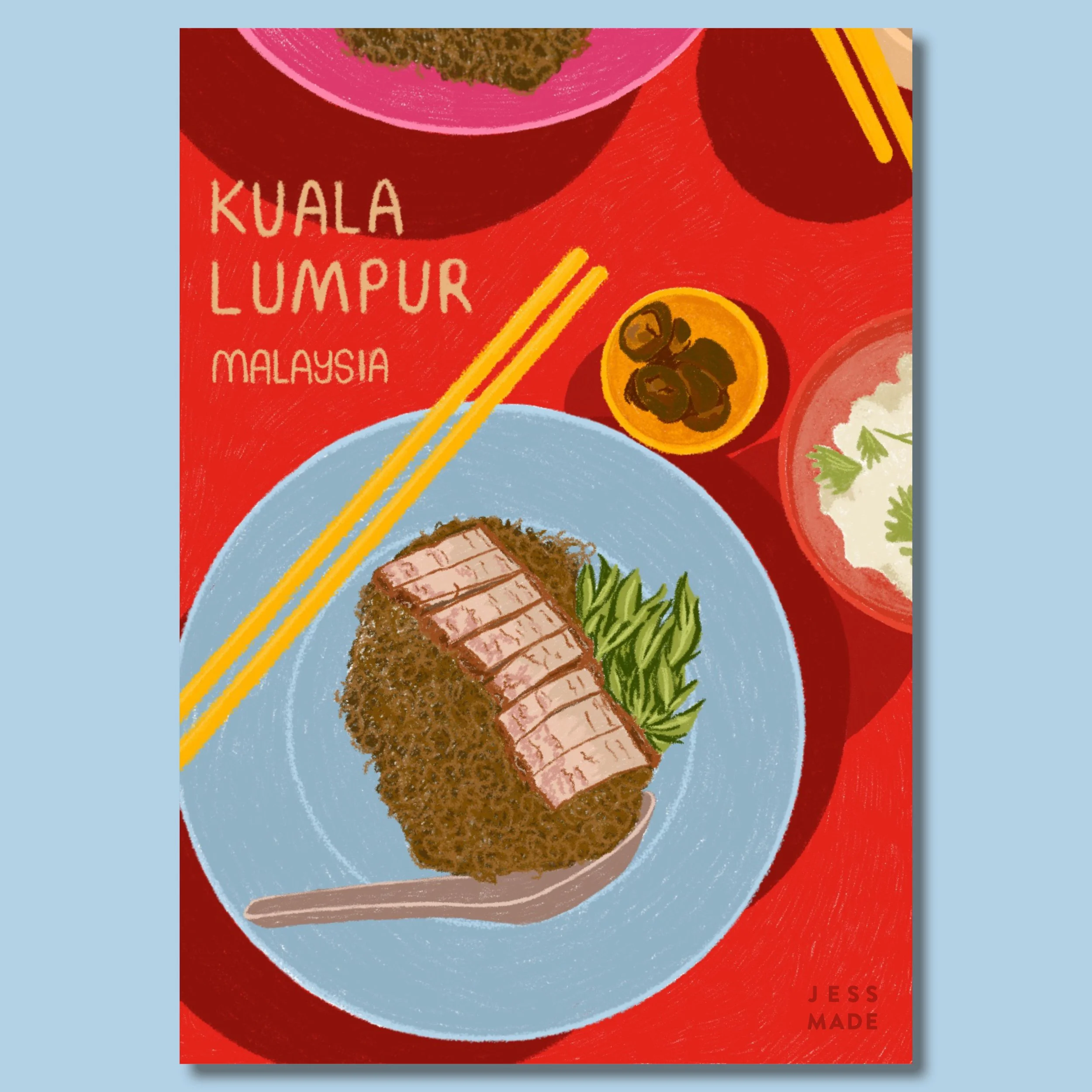 Kuala Lumpur Print (Instant Download)