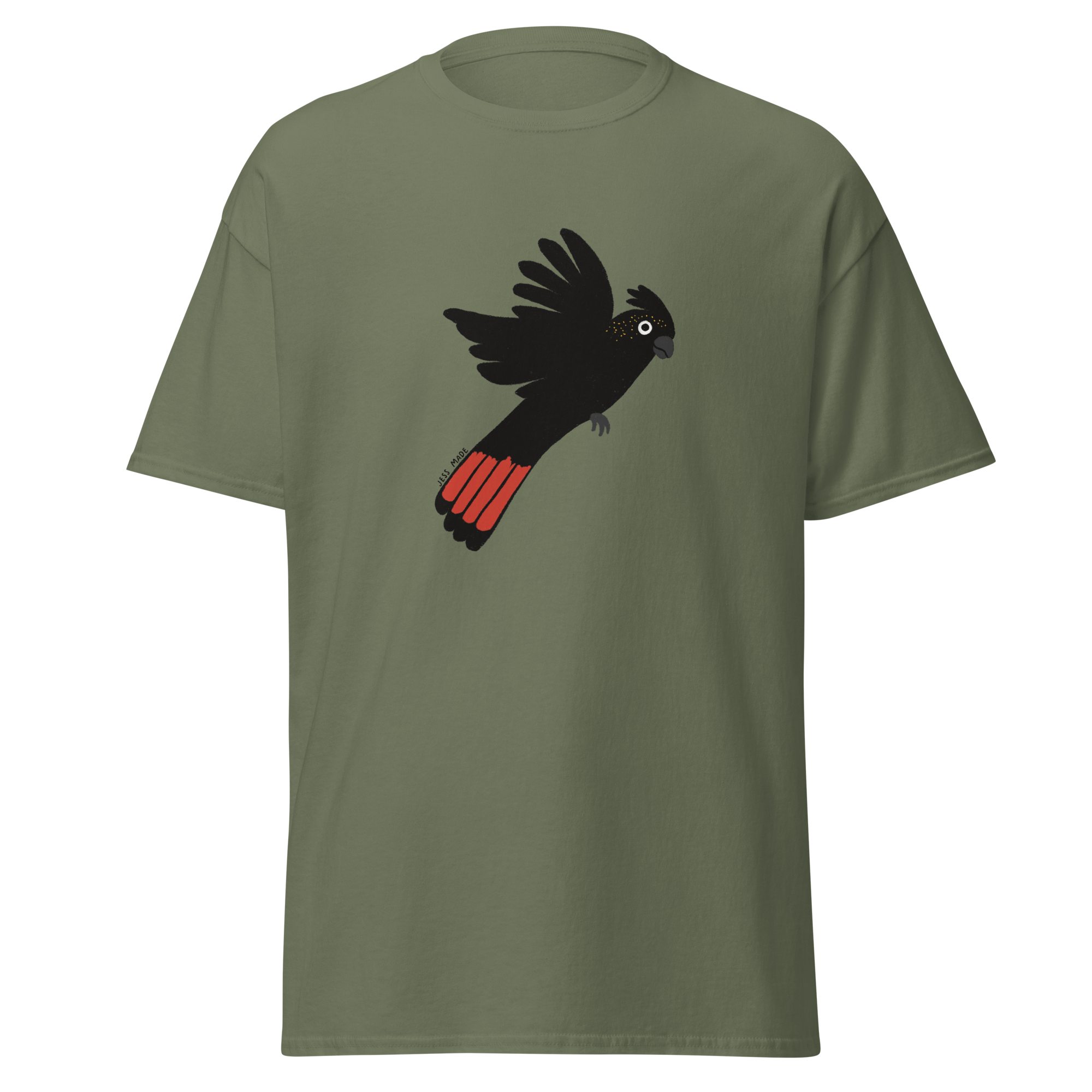 Red Tailed Black Cockatoo T-Shirt