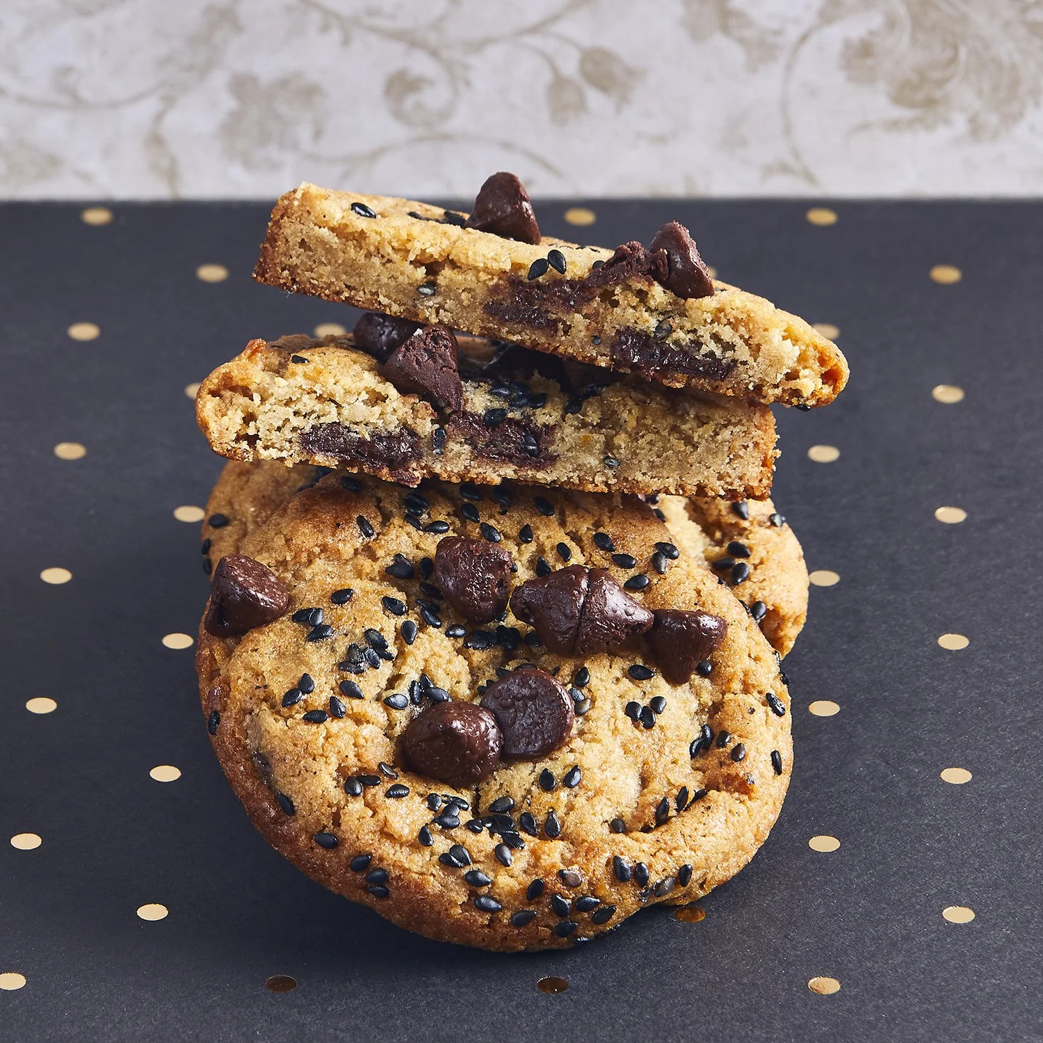 Halvah Chocolate Chip Cookie pack of 3 Matok