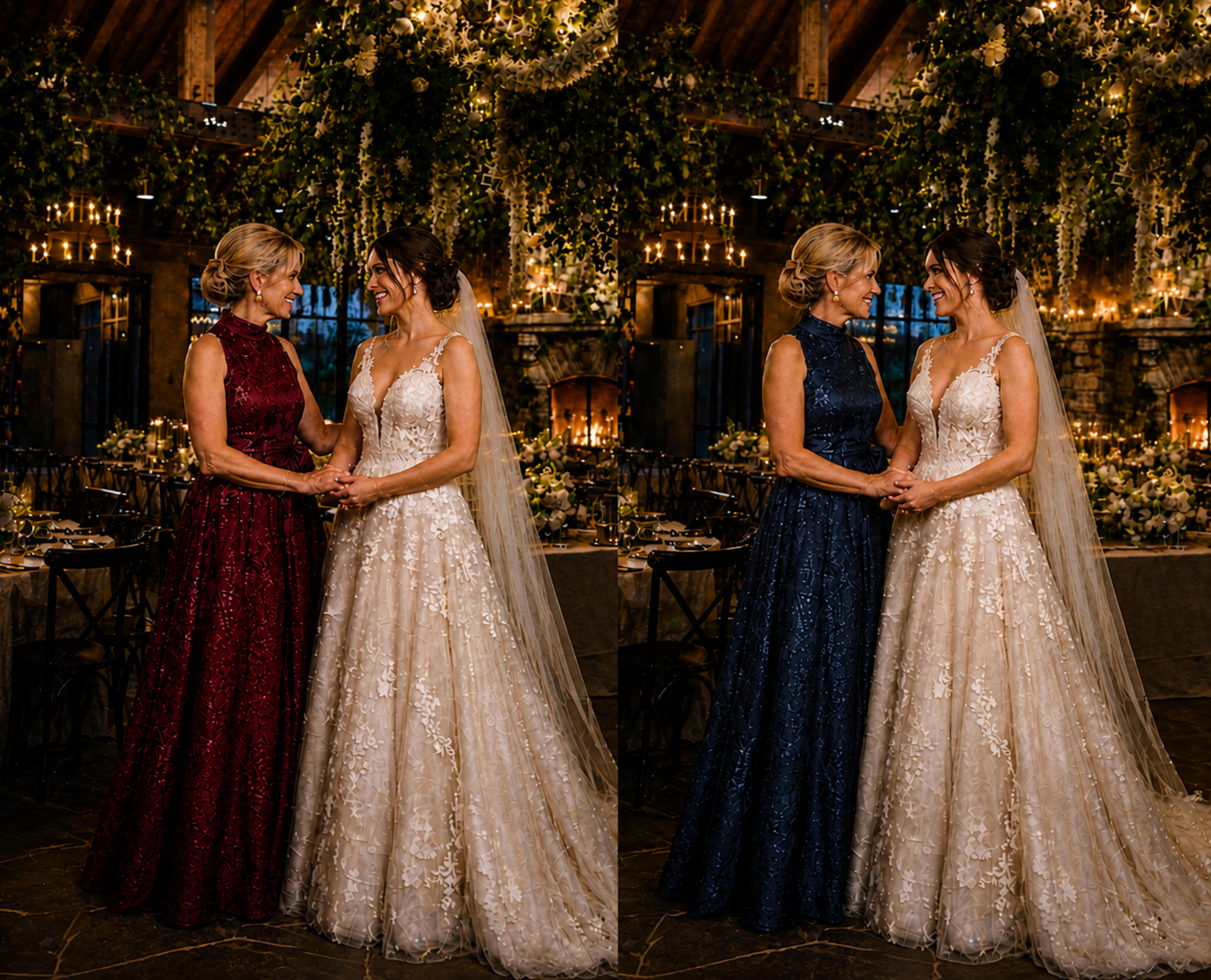 Burgundy vs Navy: Which Is Right for Your Wedding Setting?
