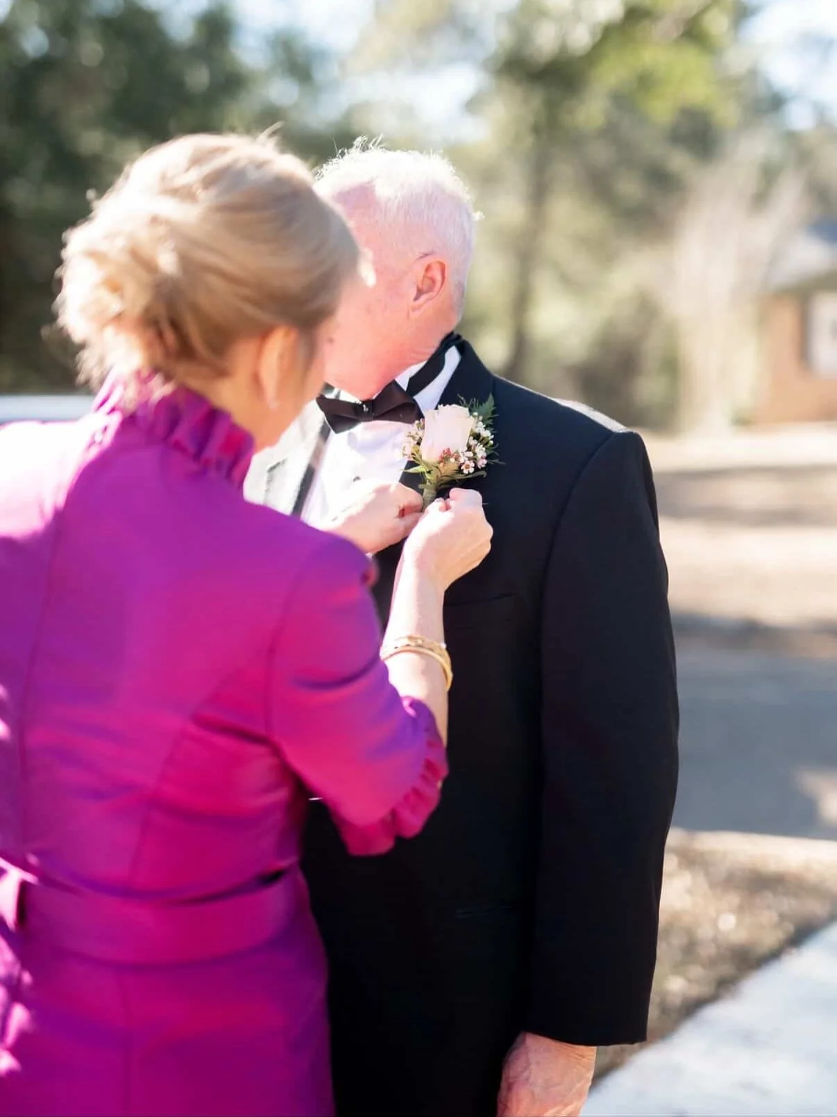 A statement in fuchsia. Bold, feminine, and entirely bespoke, this Gramercy Atelier creation is designed to captivate from every angle with couture craftsmanship tailored exclusively to her✨

#motherofthebride #motherofthebridedress #motherofthegroom